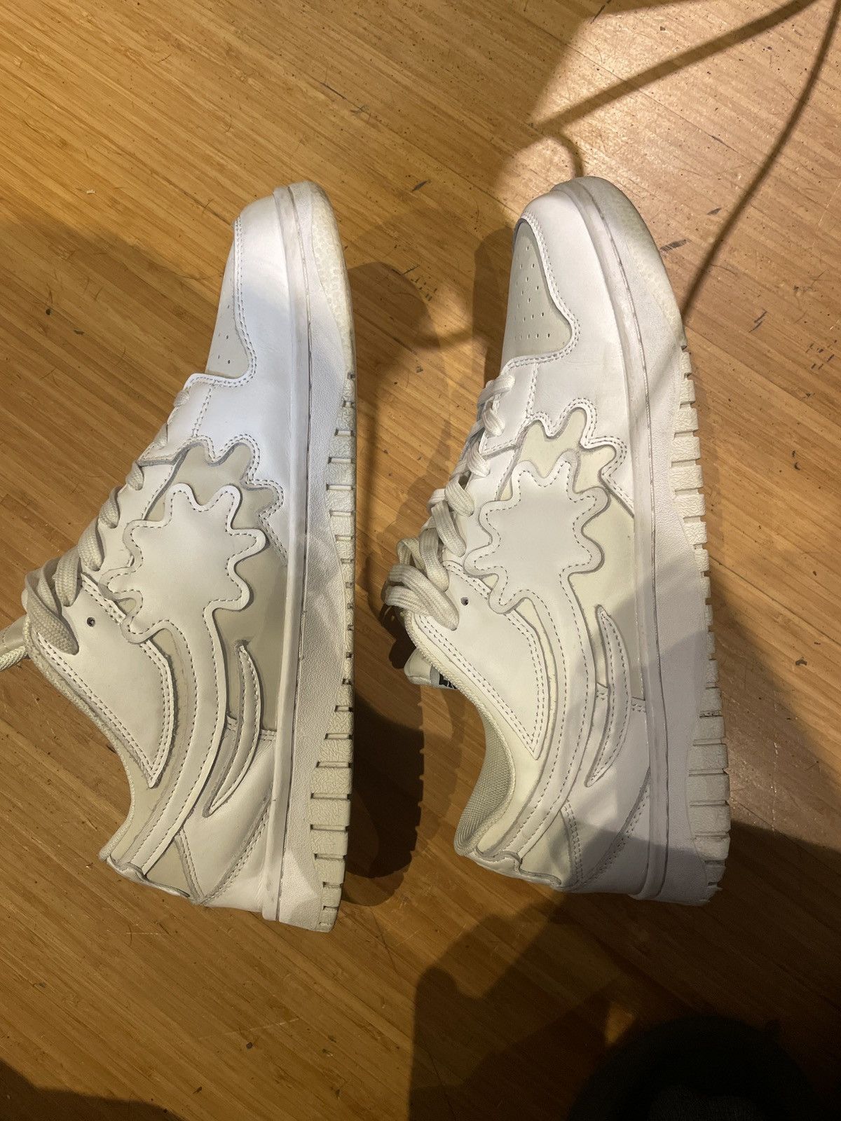 image of Glo Gang Funky Feets Shoes in White, Men's (Size 12)