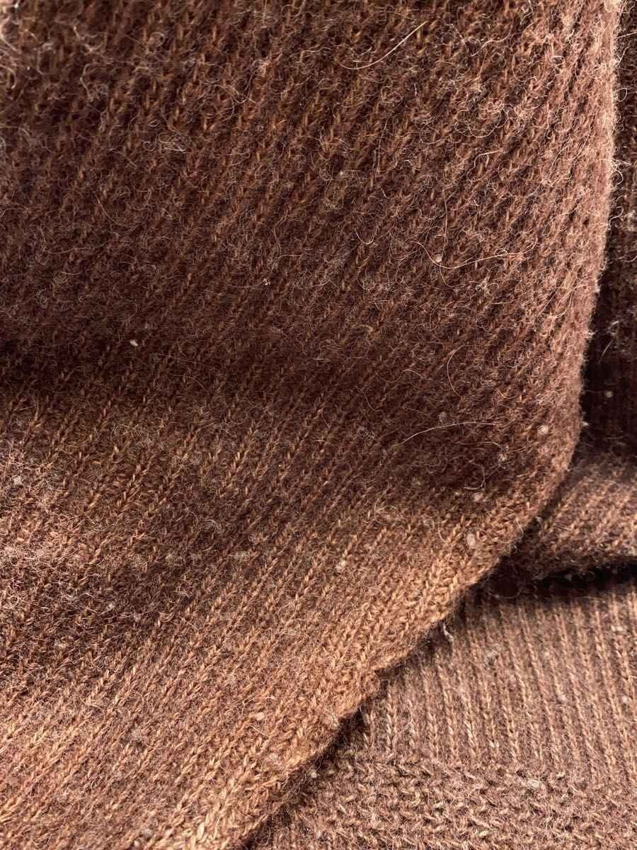 Taiga Takahashi Brown Alpaca Athletic Crewneck Sweater Knit Size US S / EU 44-46 / 1 - 8 Thumbnail