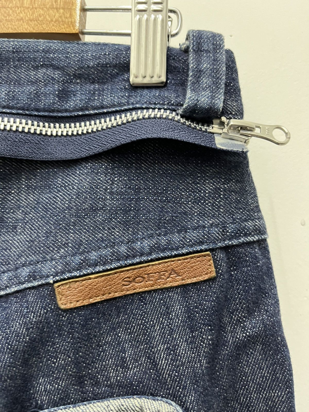 Japanese Brand Quaint Effect Soffa by Natural and Rythme Japan Denim Pants Size US 31 - 10 Thumbnail