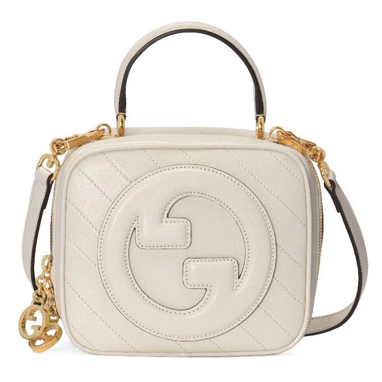 Gucci o1la5ras0526 Size: OS / Blondie Small Top Handle Bag White Size ONE SIZE - 1 Thumbnail
