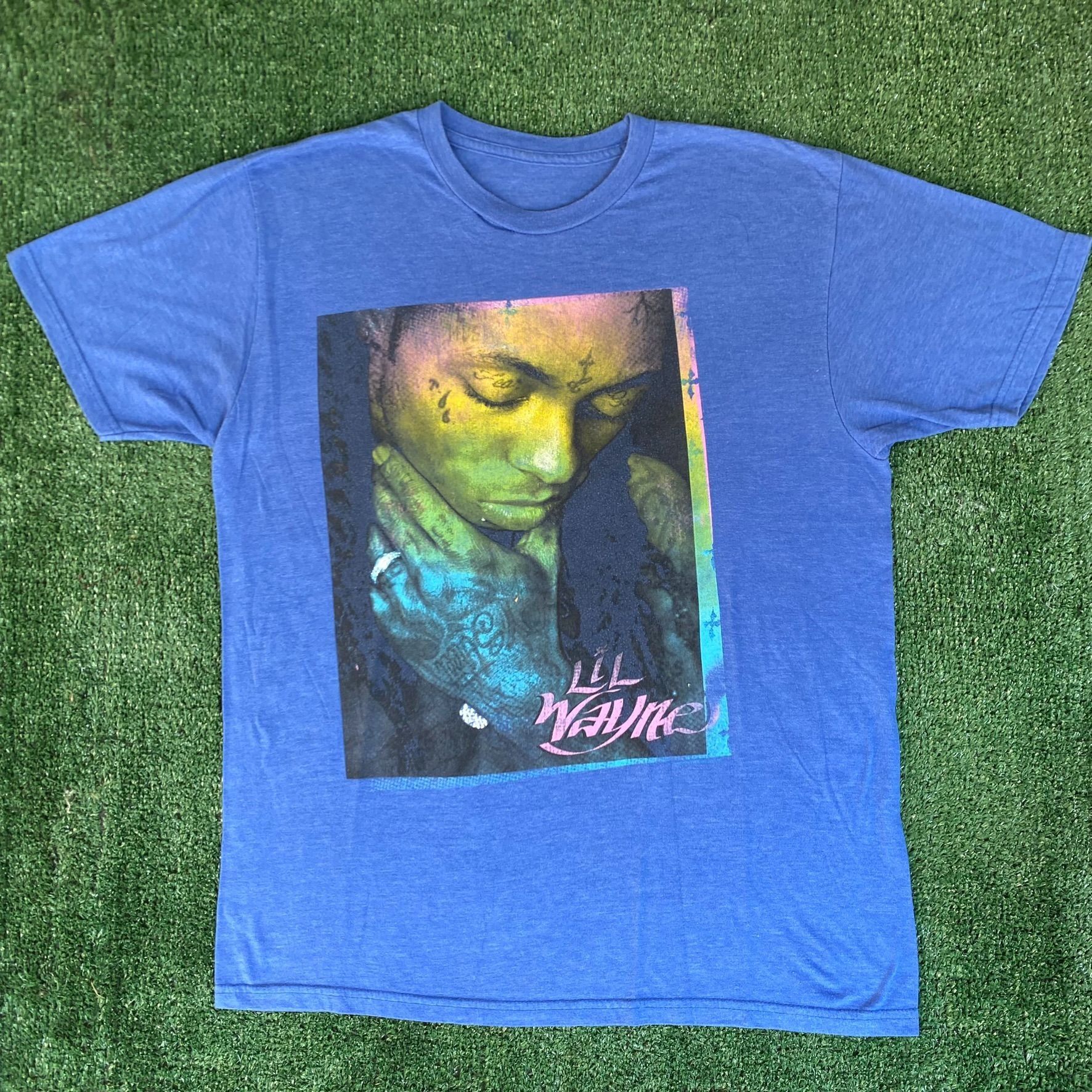 Lil Wayne Vintage Y2K Lil Wayne Shirt Hip Hop Rapper Merch Rap Tee Size US L / EU 52-54 / 3 - 1 Thumbnail