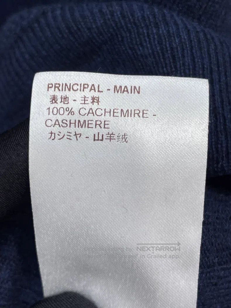 Louis Vuitton Louis Vuitton Navy cashmere sweater Size US XL / EU 56 / 4 - 8 Thumbnail