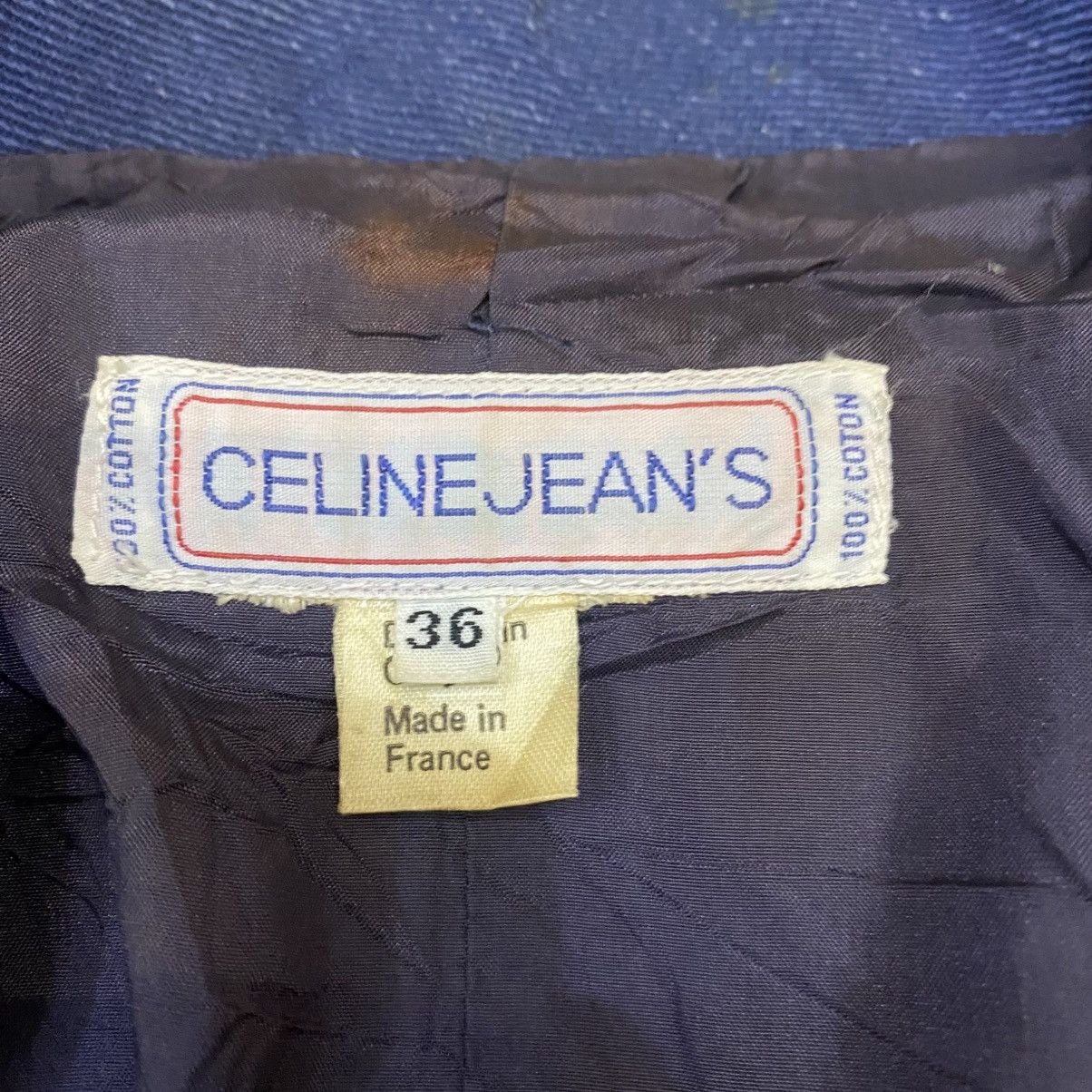 Celine 1990s Celine Blazers Denim Size M / US 6-8 / IT 42-44 - 20 Thumbnail