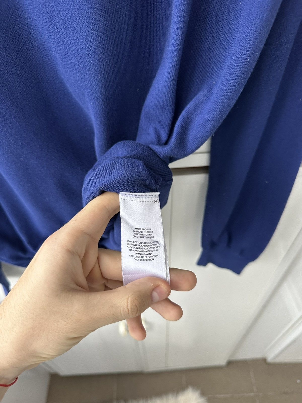 Polo Ralph Lauren Vintage Polo Ralph Lauren Blue Sweater Logo Size US L / EU 52-54 / 3 - 9 Thumbnail