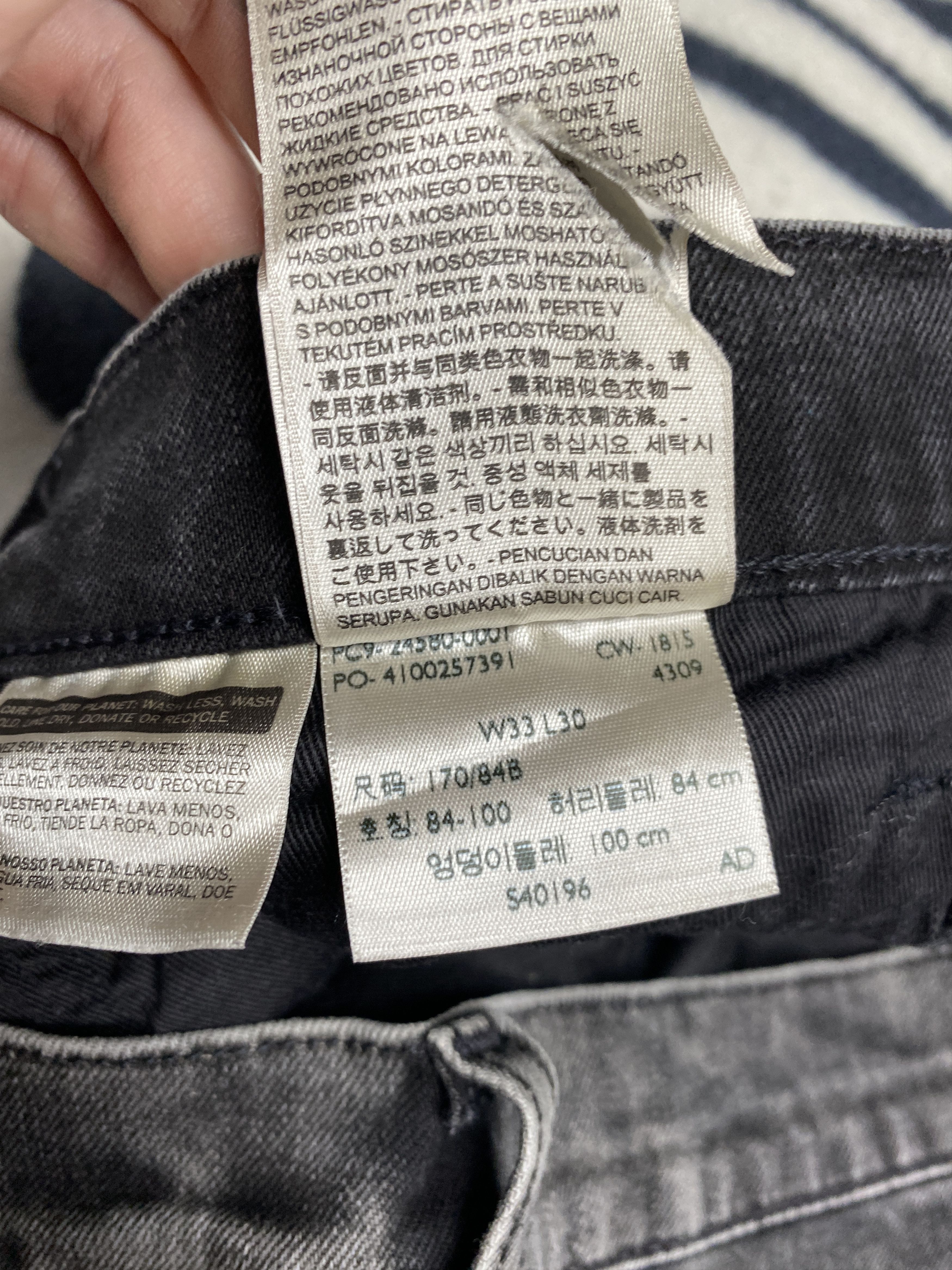 Levi's Levis 541 Vintage Mens Washed Denim Pants Jeans Size US 33 - 12 Thumbnail