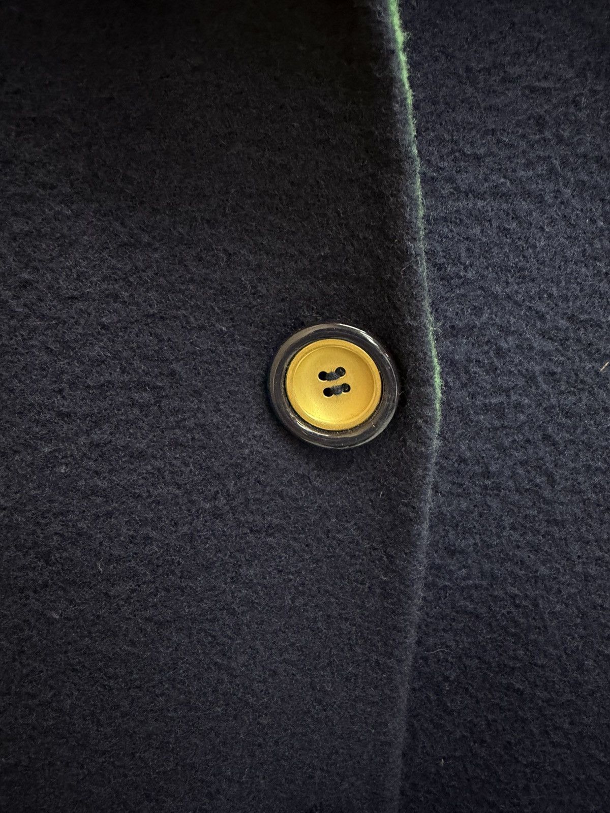Valentino Valentino Miss V Wool Cape Coat Navy Size 42 Size M / US 6-8 / IT 42-44 - 5 Thumbnail