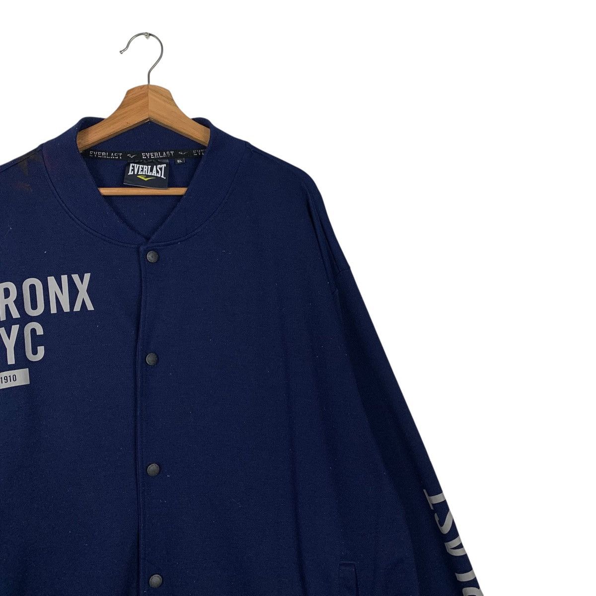 Everlast EVERLAST Bronx Nyc Sleeve Logo Sweater Big Size 5L #1930-C84 Size US XXL / EU 58 / 5 - 5 Thumbnail