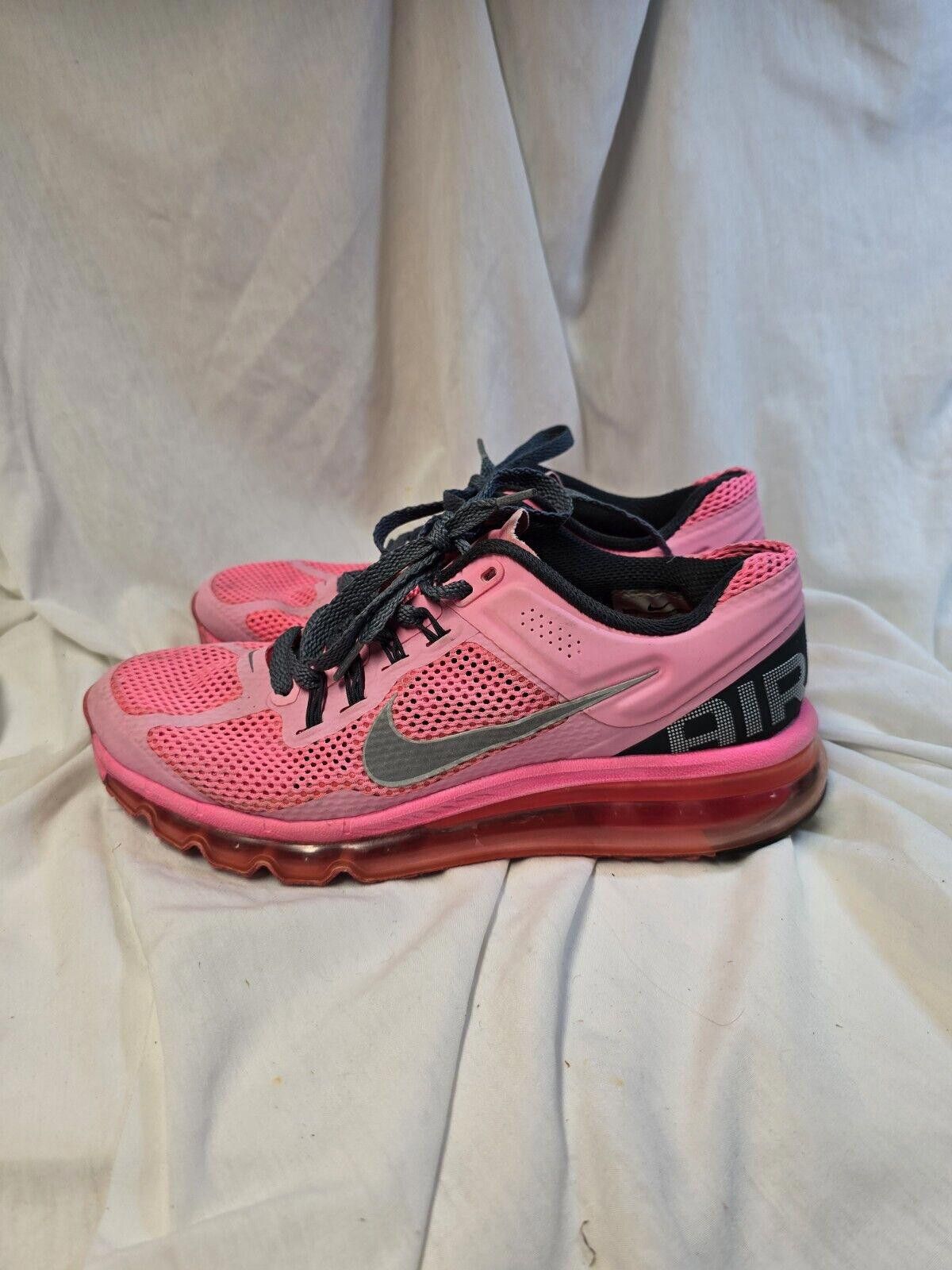 Nike WOMENS NIKE AIR MAX 2013 POLARIZED PINK 555363-601 SZ 8 Size US 8 / IT 38 - 1 Thumbnail