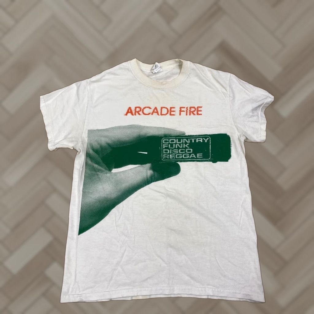 Gildan Arcade Distress #1592 Short Sleeve Shirt White S Gildan Crew Logo Unisex Adults T-Shirt Size US S / EU 44-46 / 1 - 1 Thumbnail
