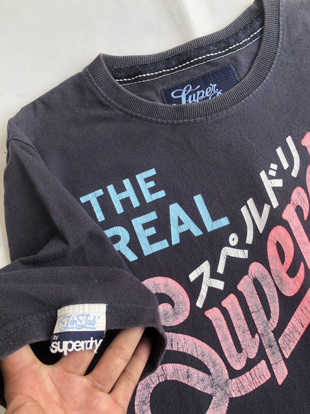 Beauty Beast × If Six Was Nine × Superdry Japanses Poem Superdry Tshirt Rock Punk Style Size US M / EU 48-50 / 2 - 5 Thumbnail