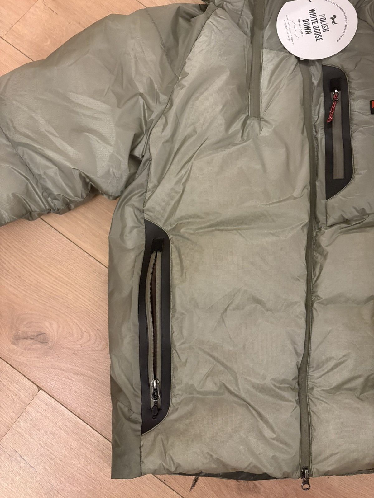 NANGA Brand New NANGA Aurora Tex Light Down Jacket MIKAMI – Sage Size US M / EU 48-50 / 2 - 3 Thumbnail