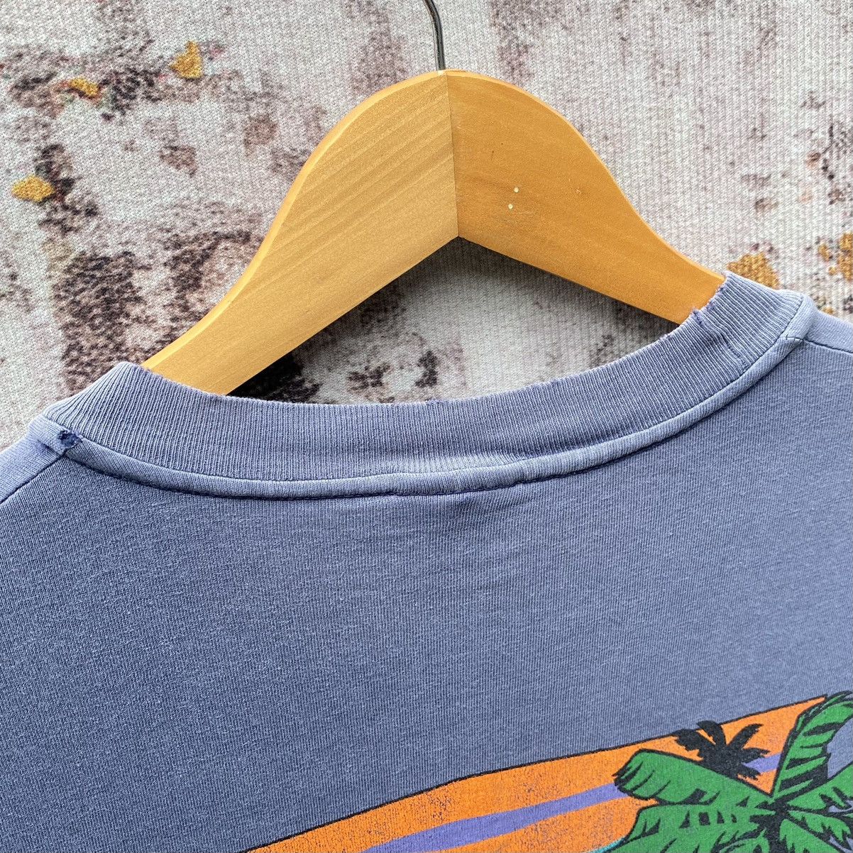 Grateful Dead Rare!Vintage 90s Grateful Dead Deadaloha Band Tee Distressed Size US S / EU 44-46 / 1 - 9 Thumbnail