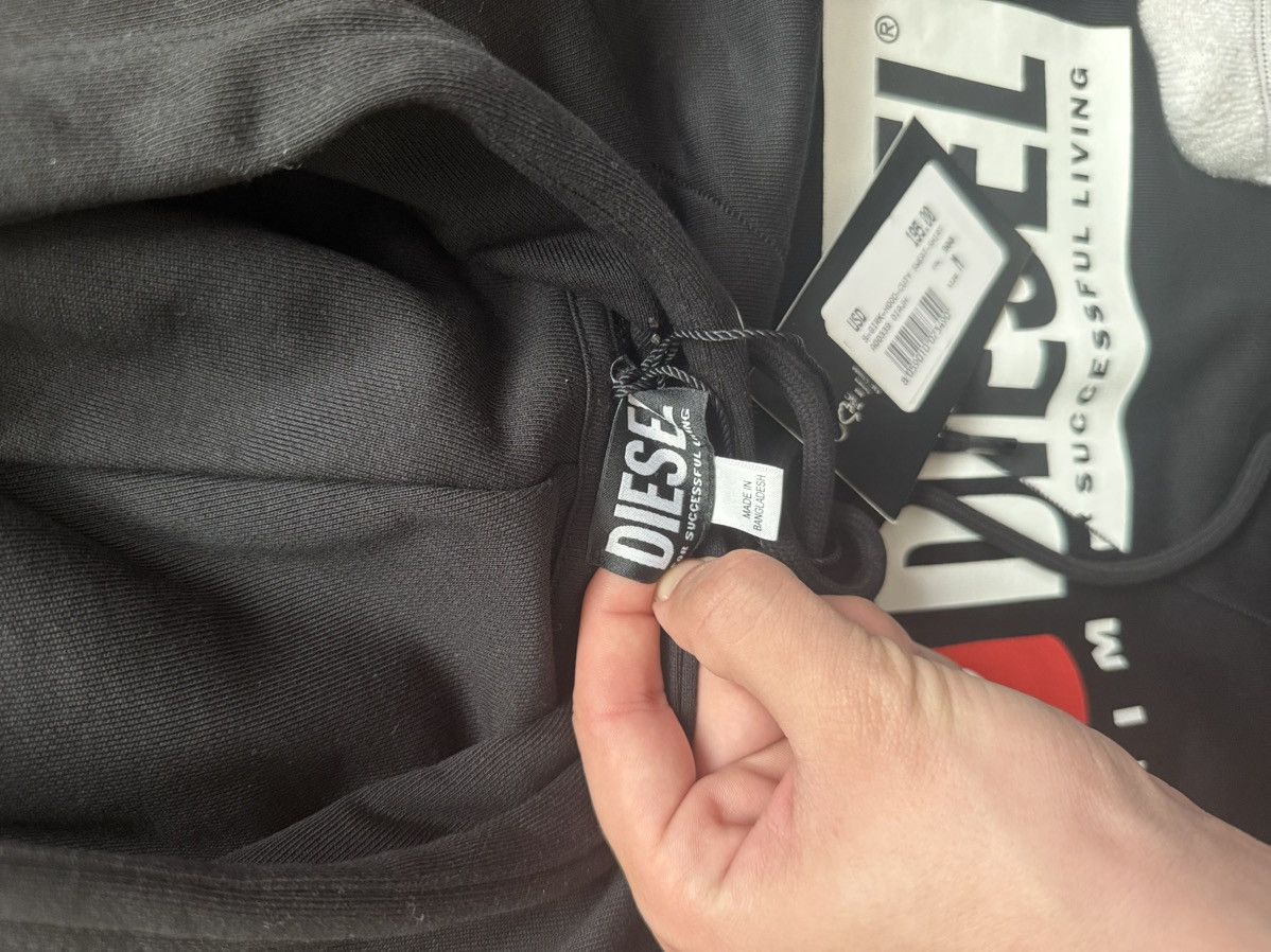 Diesel Diesel Half-Cut Hoodie Size US M / EU 48-50 / 2 - 4 Thumbnail