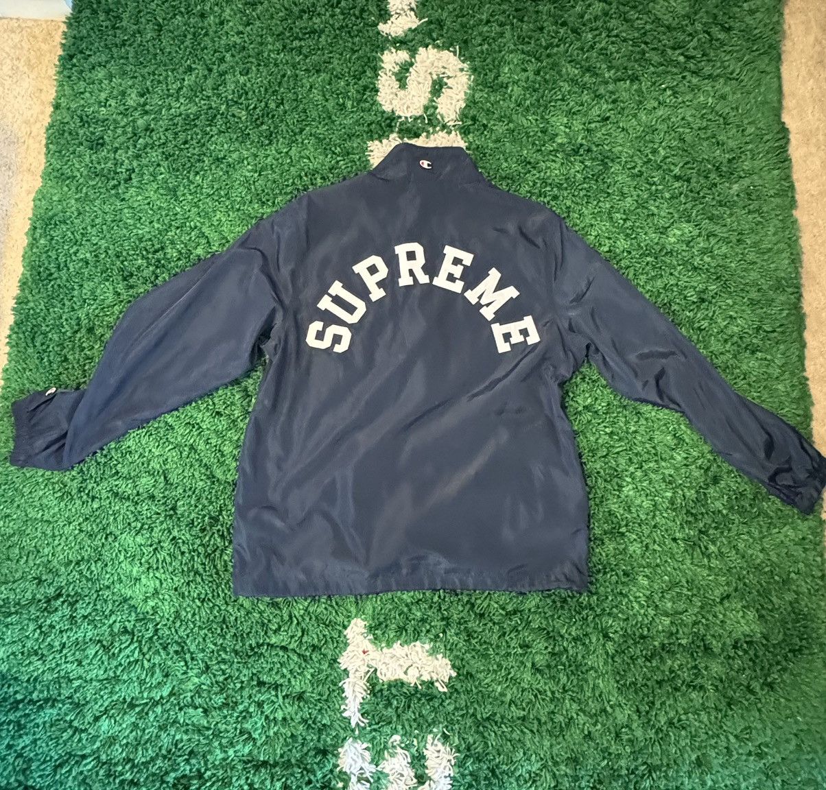 Supreme x Champion half zip pullover
