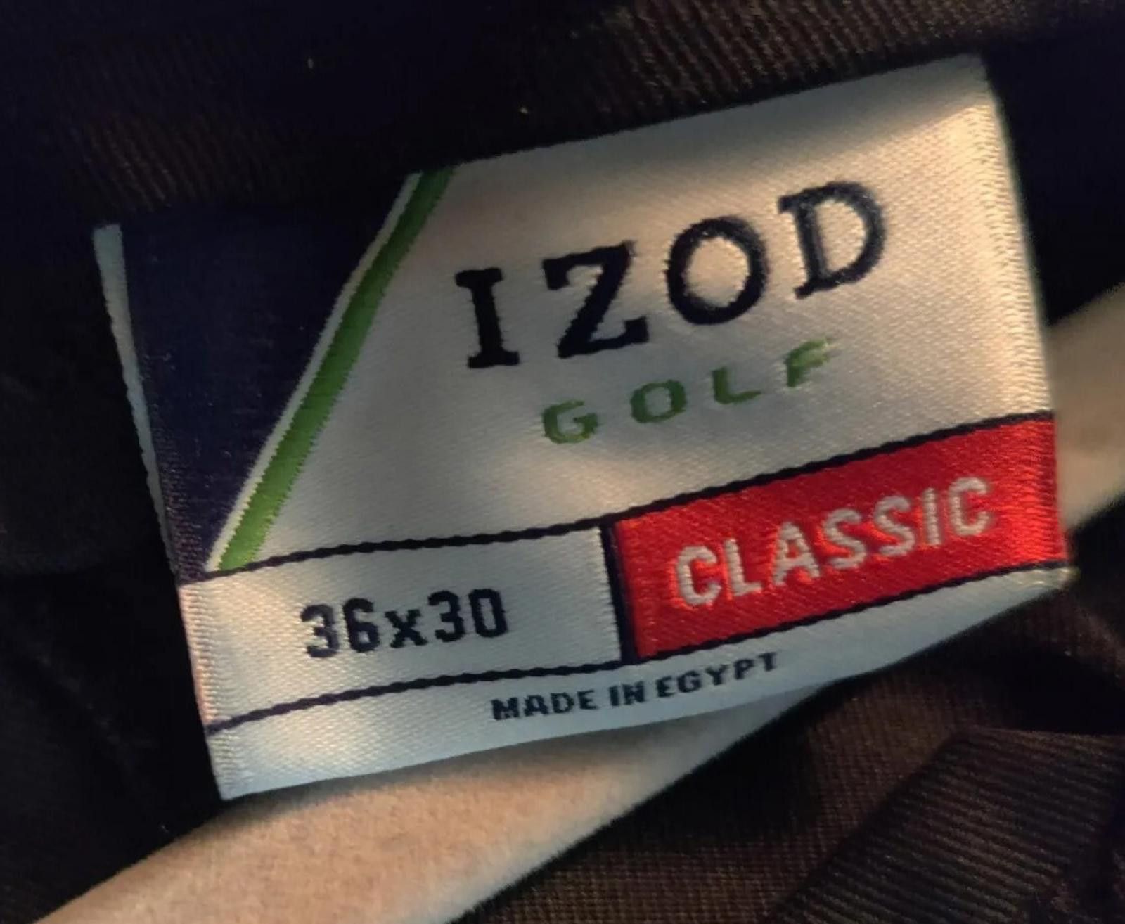 Izod Izod Golf Classic Fit Pants Men's 36x30 Sports Flex UPF Sun Size US 36 / EU 52 - 8 Thumbnail