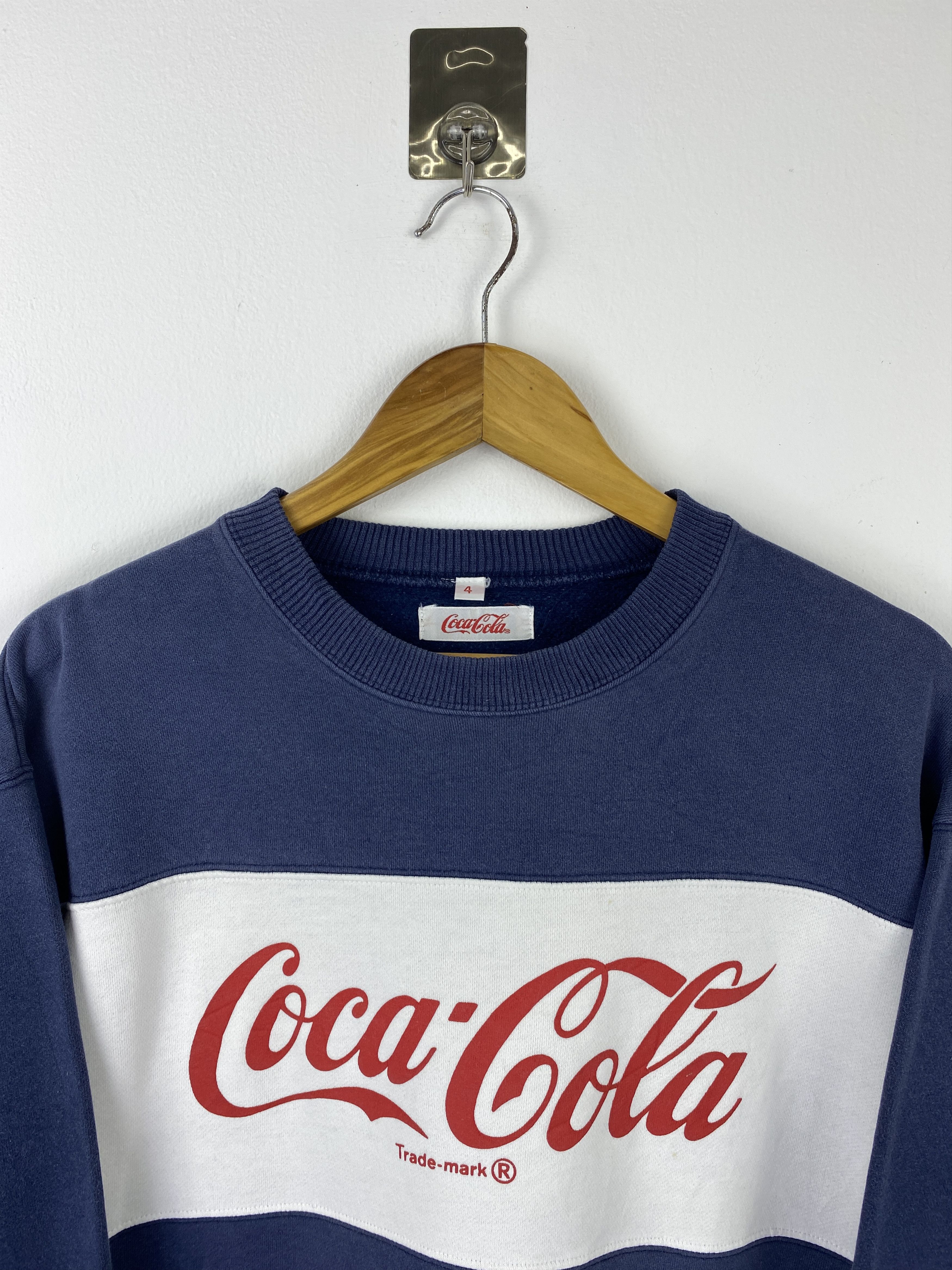 Coca Cola Vintage Coca Cola Spell Out Crewneck Sweatshirt SH0436 Size US XL / EU 56 / 4 - 2 Thumbnail