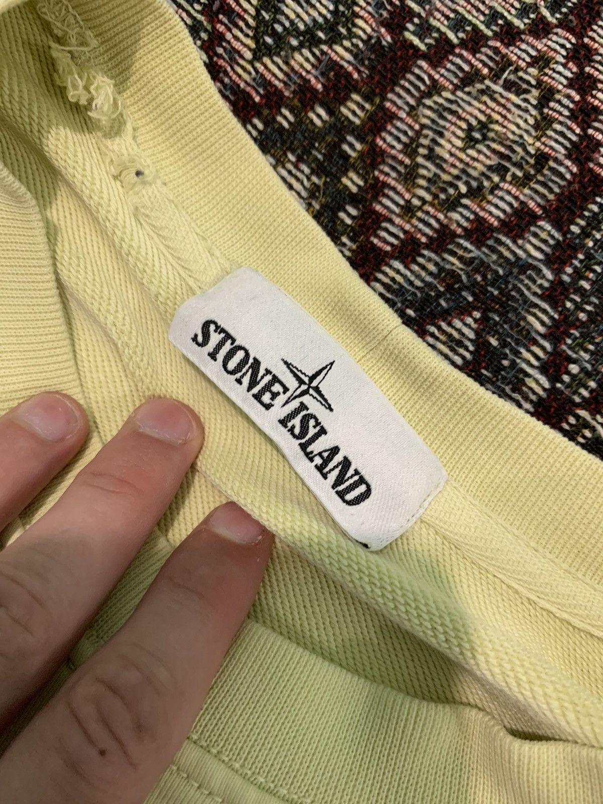 Stone Island Stone Island yellow sweatshirt Size US M / EU 48-50 / 2 - 3 Thumbnail