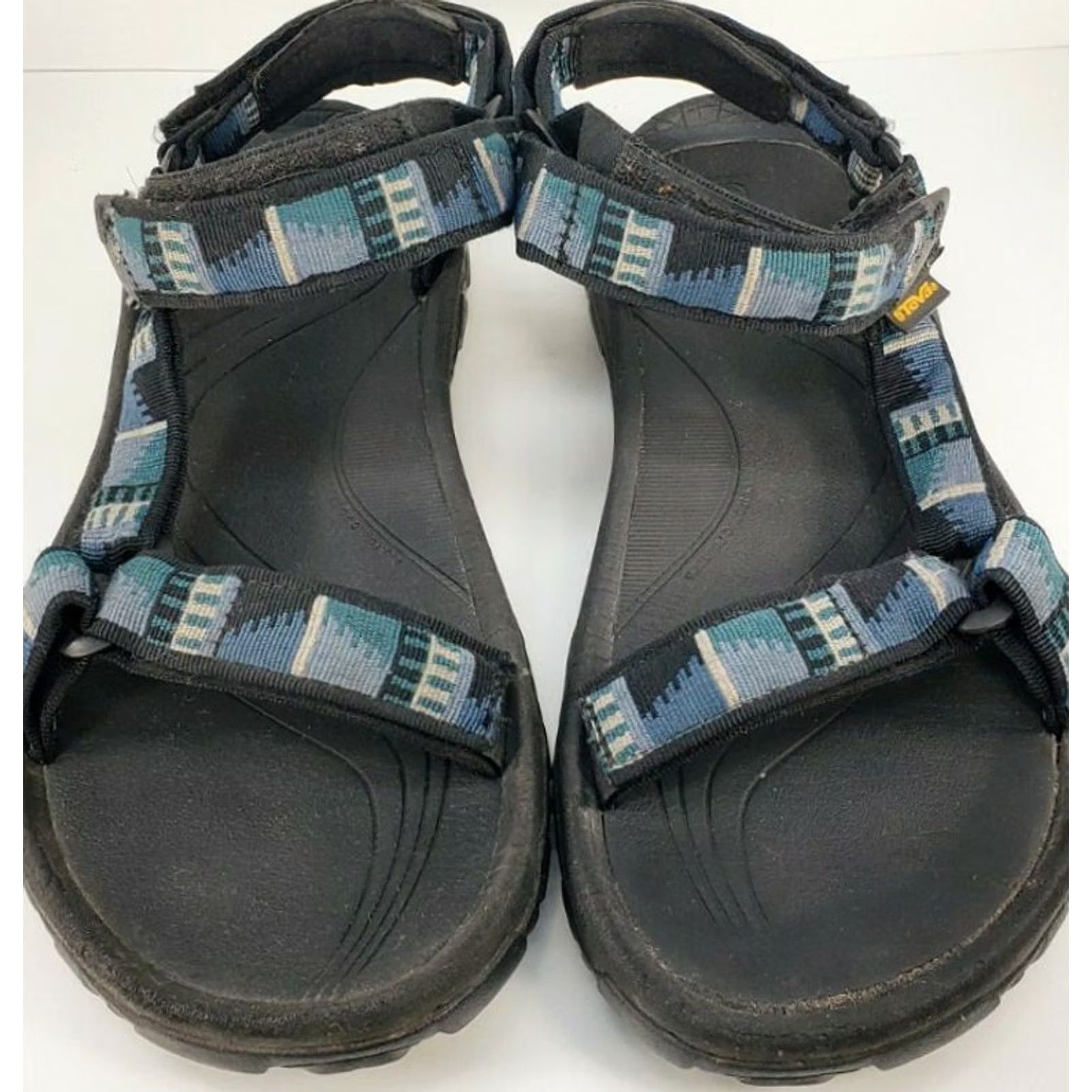 Teva Teva Hurricane XLT M Peaks Blue Gray Multicolor Geometric Pattern Sandal 11 Mens 4156 Size ONE SIZE - 5 Thumbnail
