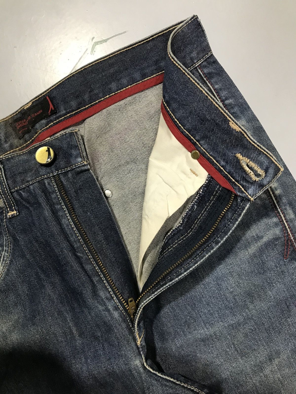 Levi's Vintage Levi’s engineer jeans Size US 32 / EU 48 - 6 Thumbnail