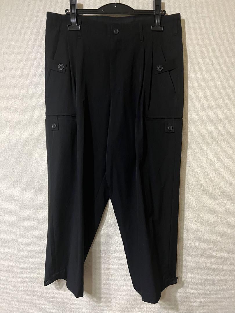 Yohji Yamamoto Yohji Yamamoto 2020AW LOOK13,36 tab pants Size US 34 / EU 50 - 3 Thumbnail