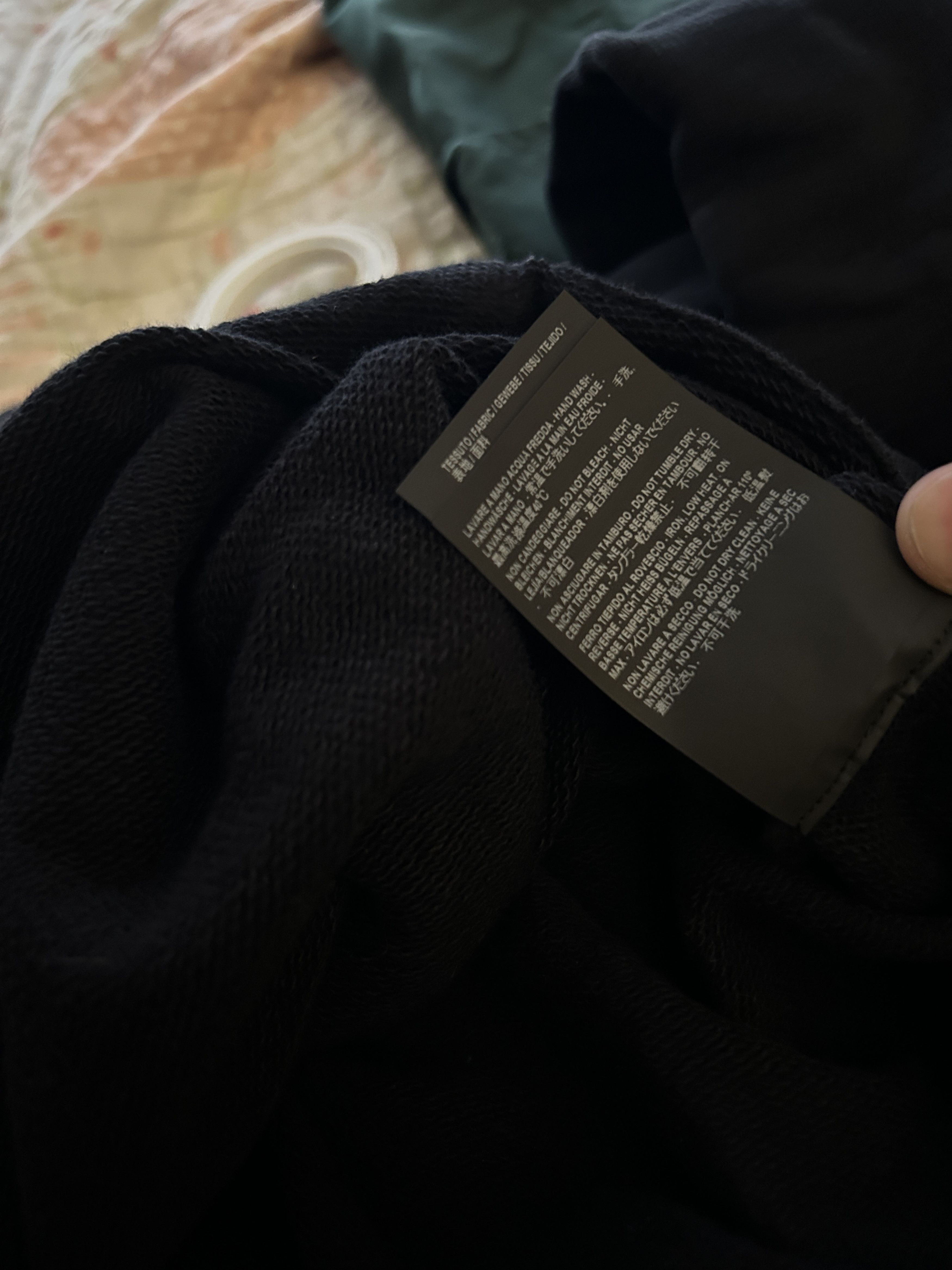 Balenciaga Sinners embroidered hooded cotton sweatshirt Black Oversized Size US S / EU 44-46 / 1 - 5 Thumbnail
