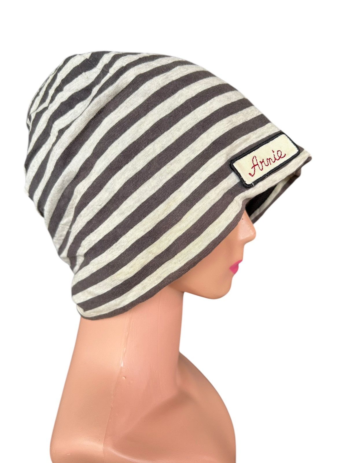 Japanese Brand × Kapital × Vintage Sunfaded Japanese Punk Bondage Style Reversible Beanie Hats Size ONE SIZE - 10 Thumbnail