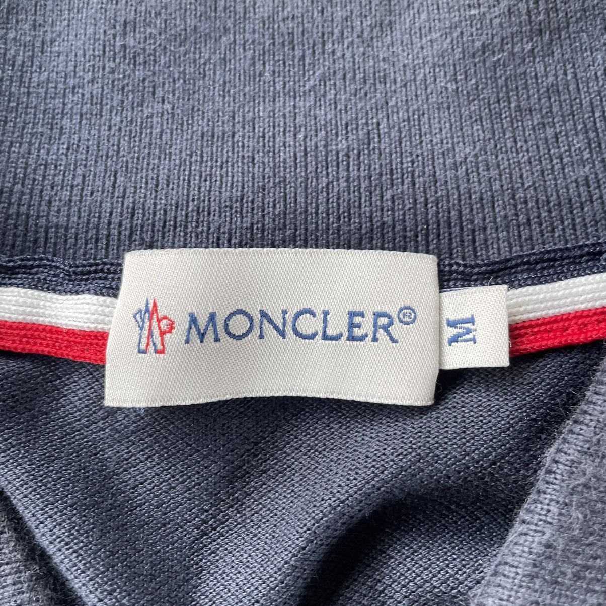Moncler ❤️Authentic❤️Moncler Embroidered Small Mini Logo Polos Shirts Size US M / EU 48-50 / 2 - 14 Thumbnail