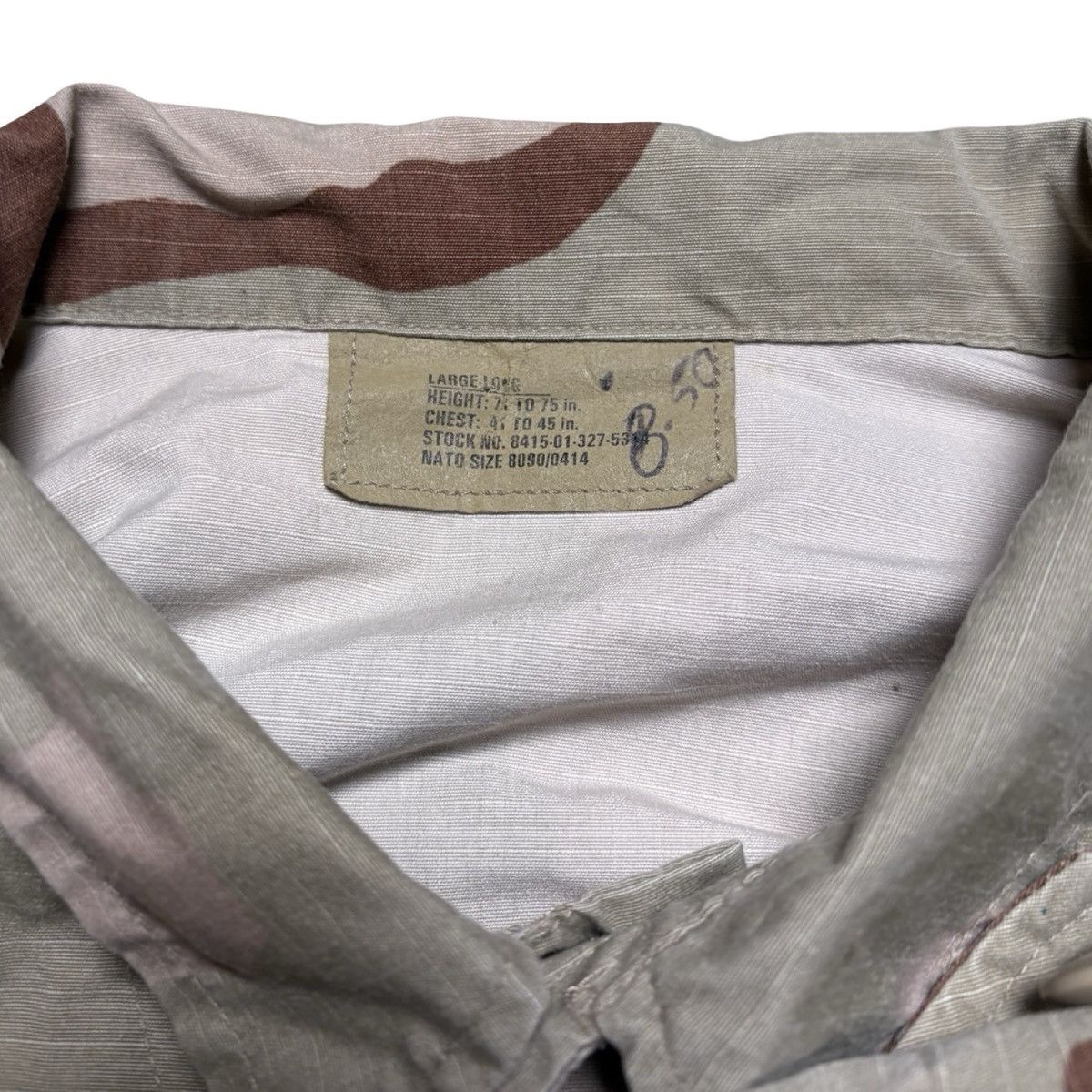 Other Vintage Military Shirt Mens Large L Combat Coat Desert Camo Size US L / EU 52-54 / 3 - 4 Thumbnail