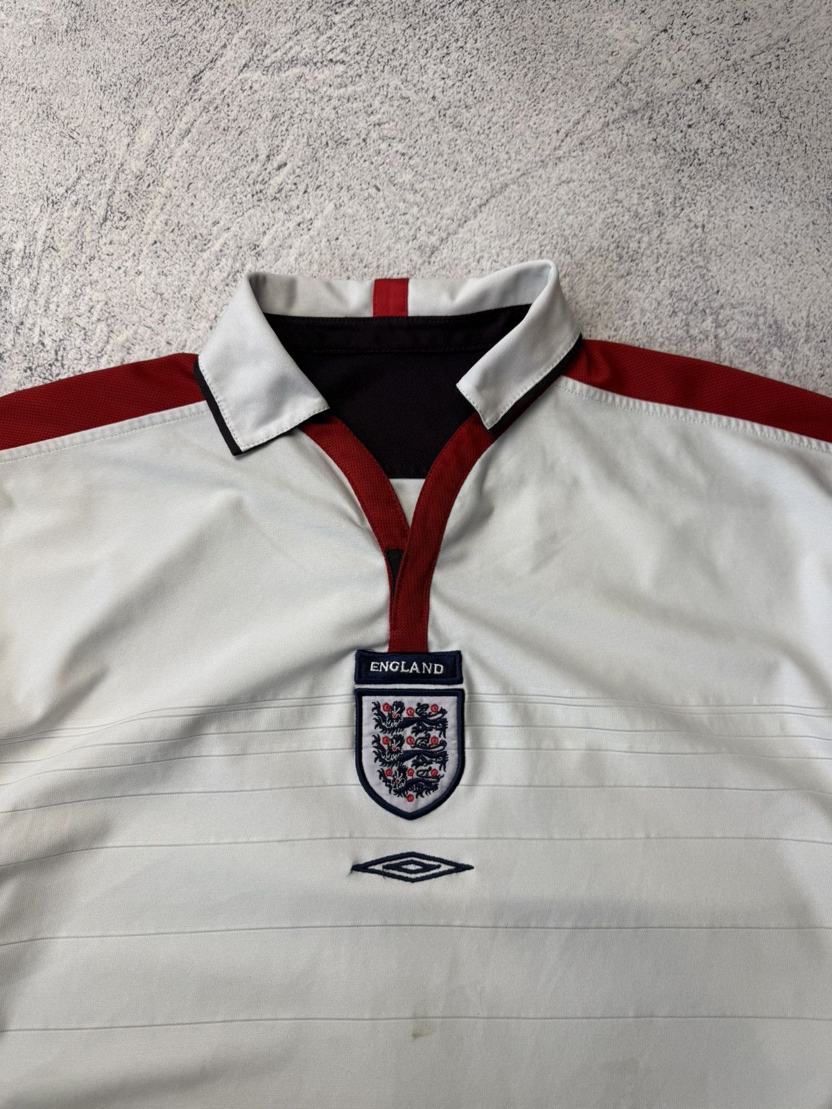Umbro England reversible football shirt 2002 World Cup Umbro Size US L / EU 52-54 / 3 - 15 Thumbnail