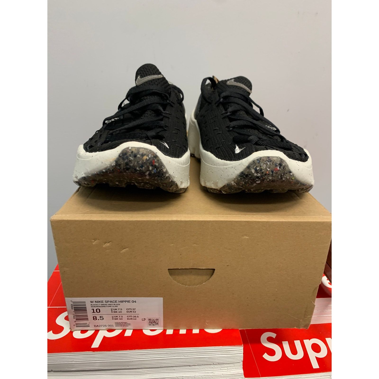 Nike Space Hippie 04 Black Smoke Grey Women's 10 NEW SHIPS NOW Size US 10 / IT 40 - 2 Thumbnail