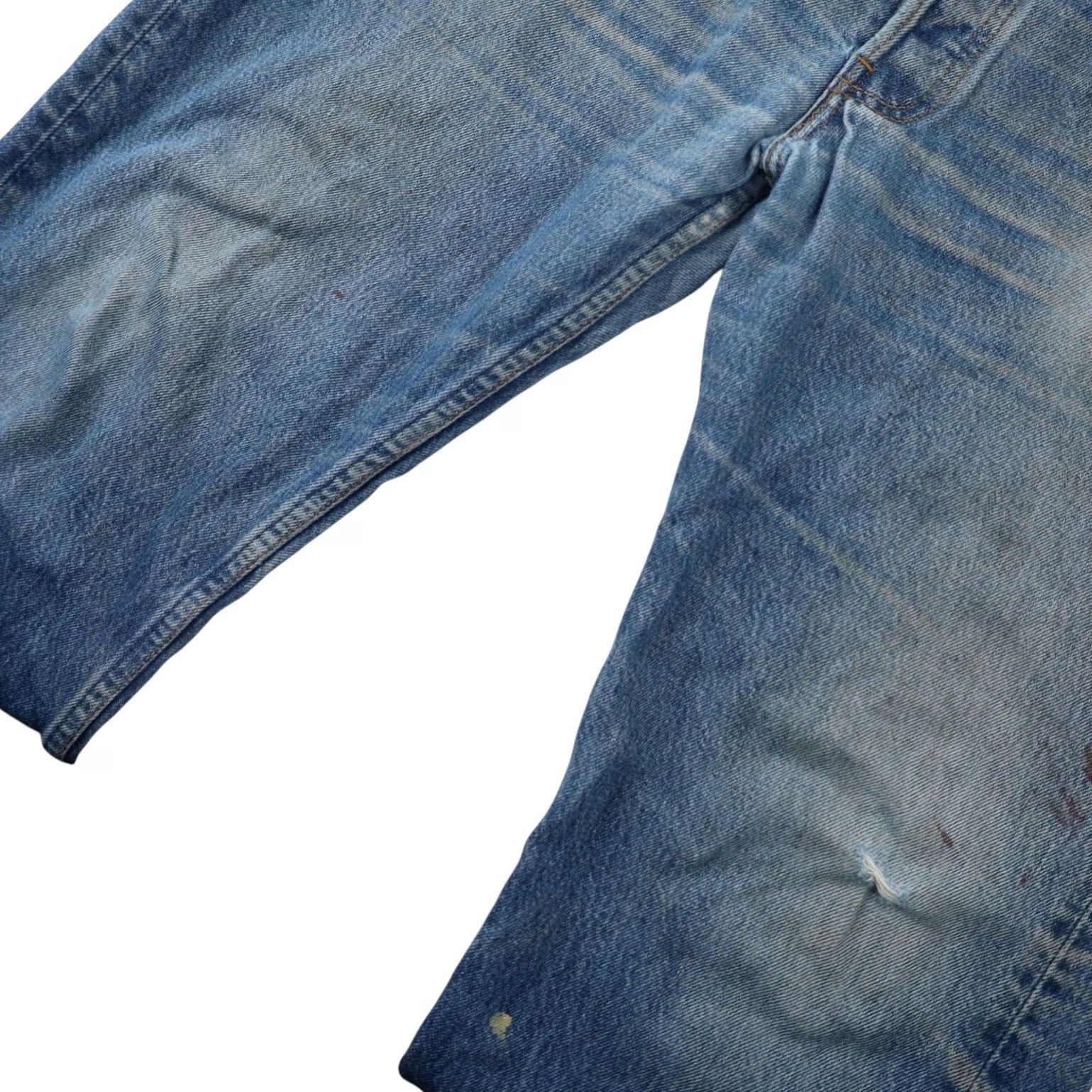 Levi's VINTAGE Levi's 501xx Denim Jeans Blue Mens 38x33 Regular Distressed USA Made Straight 90s? Size US 38 / EU 54 - 2 Thumbnail