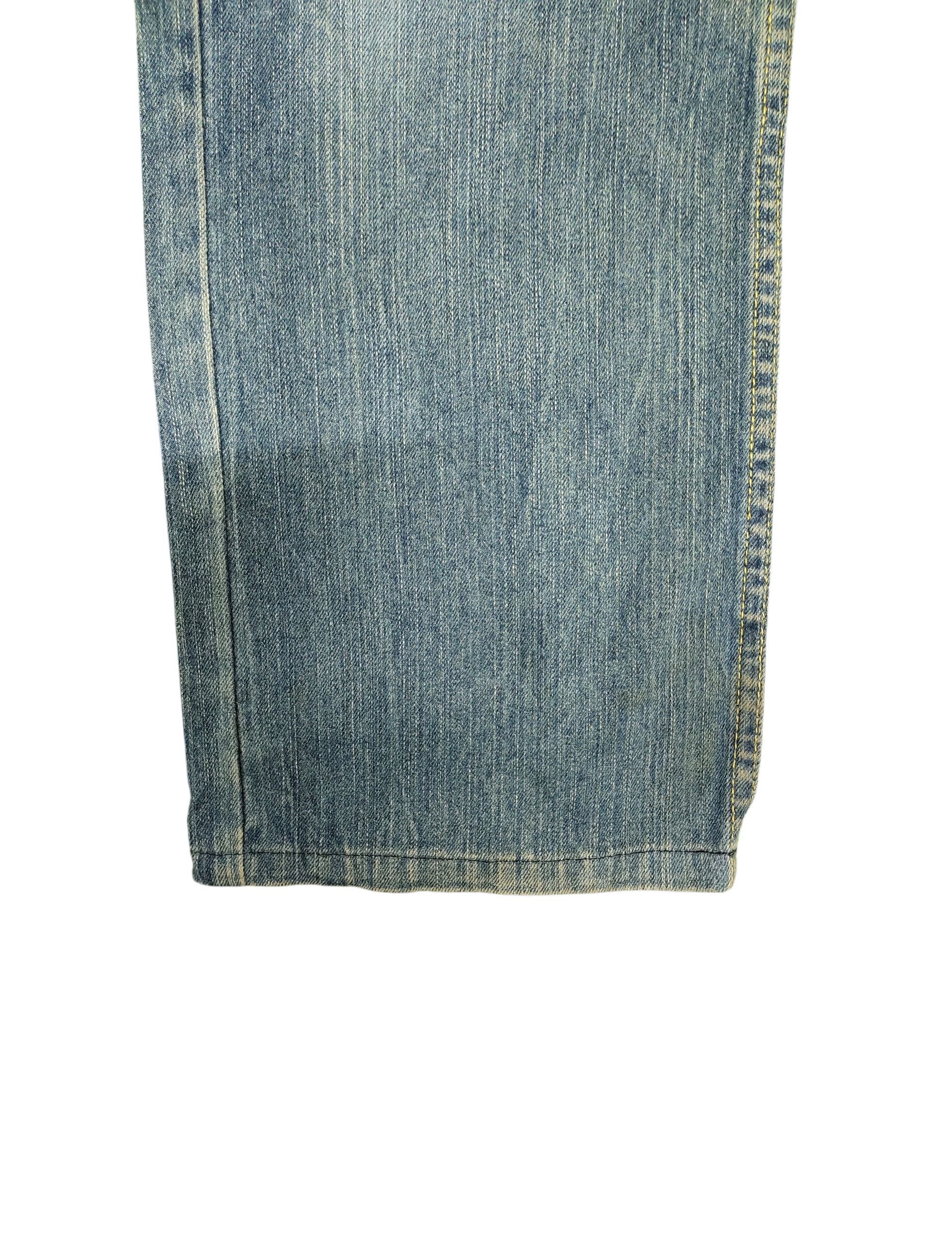 Comme des Garcons × Undercover Japanese Brand Zipper Pocket Clawmark Distress Denim Jeans Size US 34 / EU 50 - 6 Thumbnail