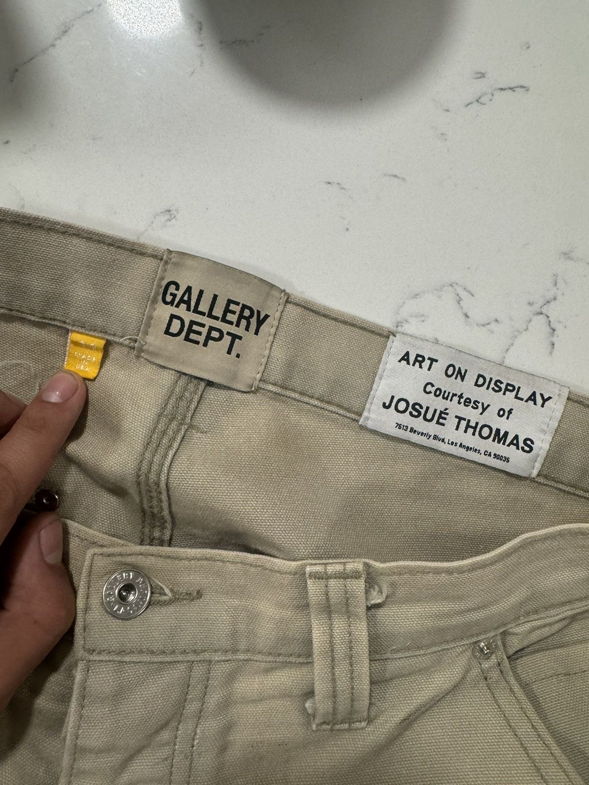 Gallery Dept. GALLERY DEPT La Flare Paint Splatter Carpenters Size US 34 / EU 50 - 4 Thumbnail