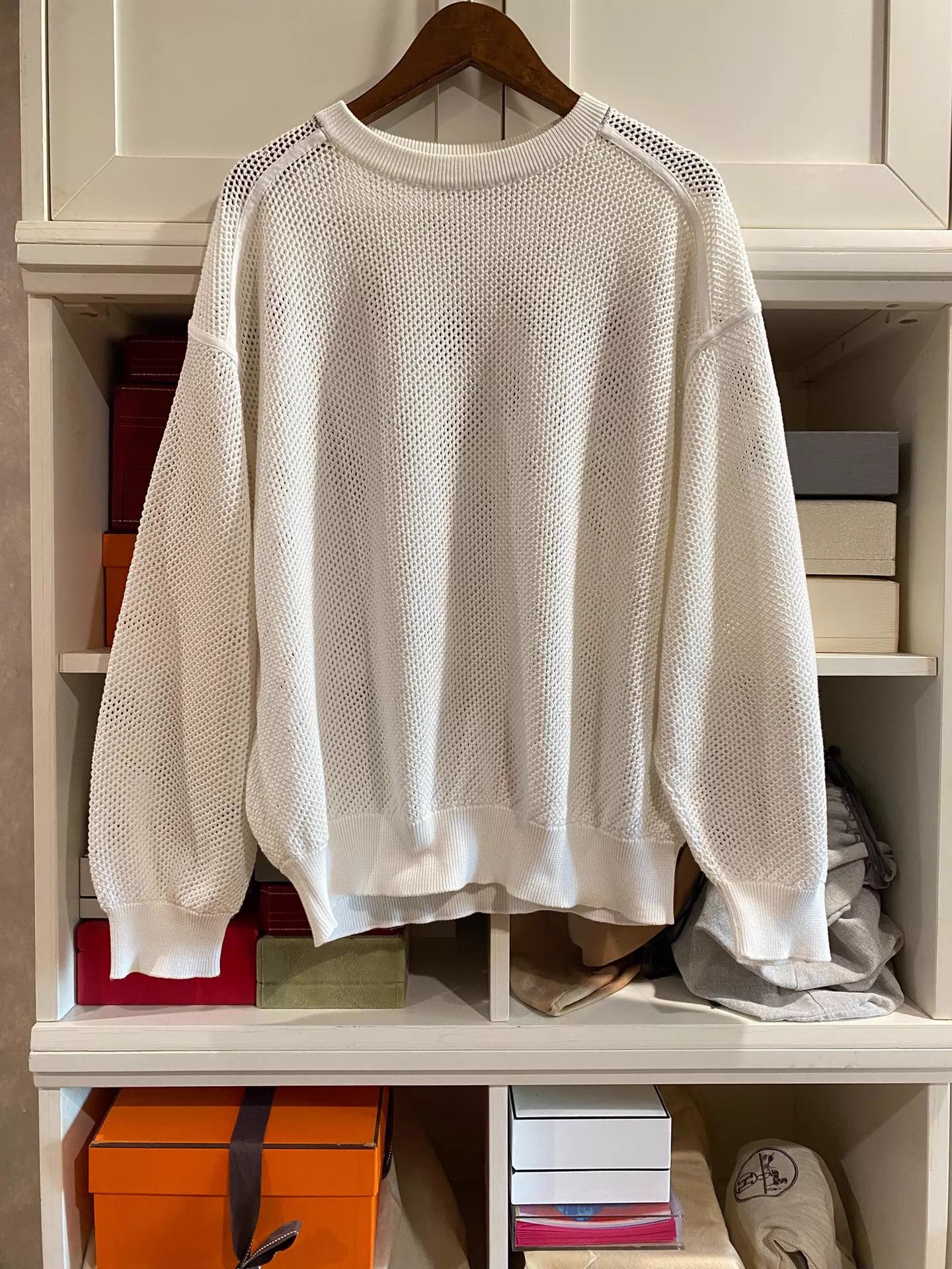 Brunello Cucinelli Brunello Cucinelli Subtle Openwork Sweater Size S Size S / US 4 / IT 40 - 1 Thumbnail