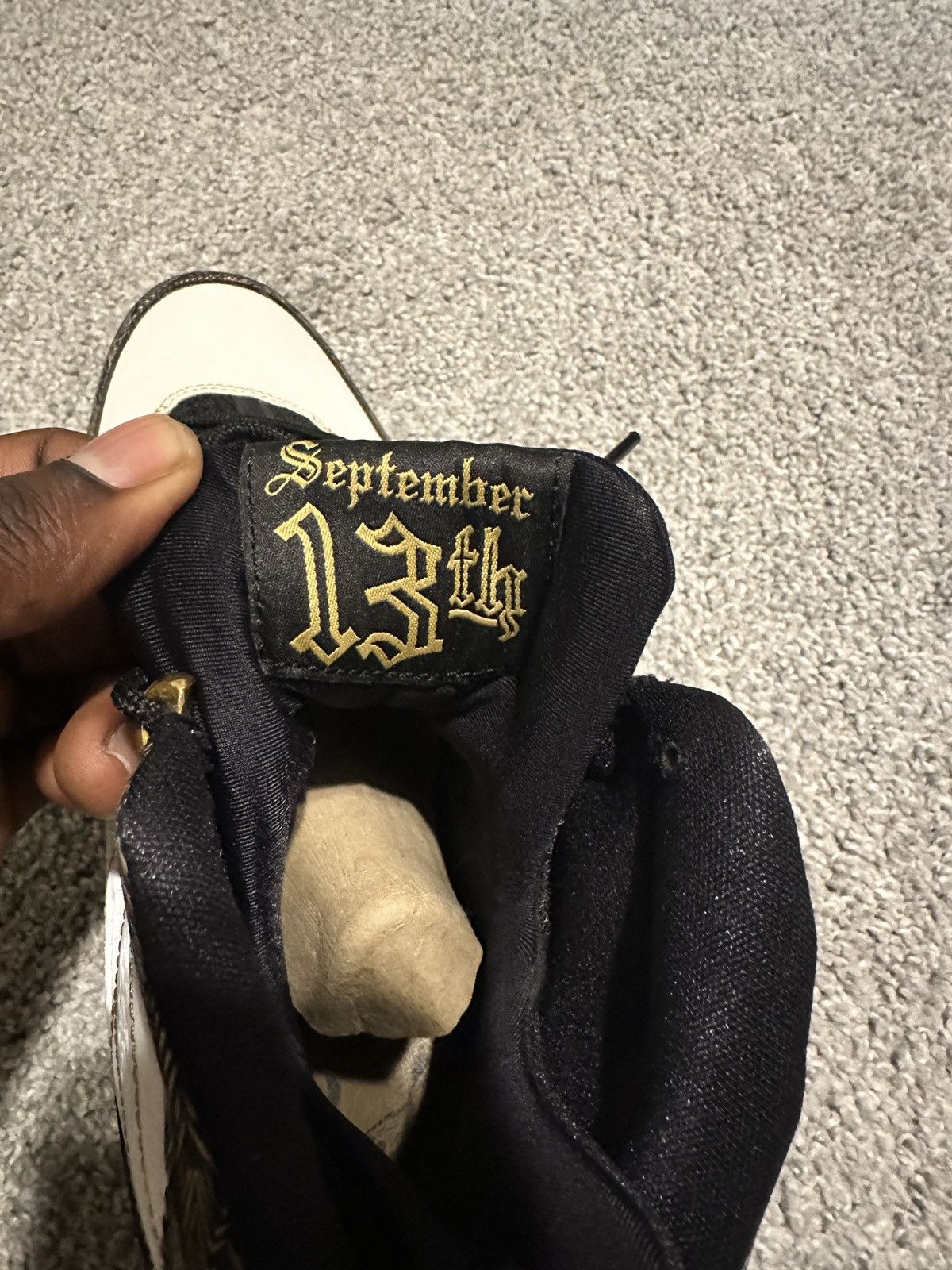 Jordan Brand Air Jordan 9 doernbecher tinker Hatfield signed Size US 10.5 / EU 43-44 - 6 Thumbnail