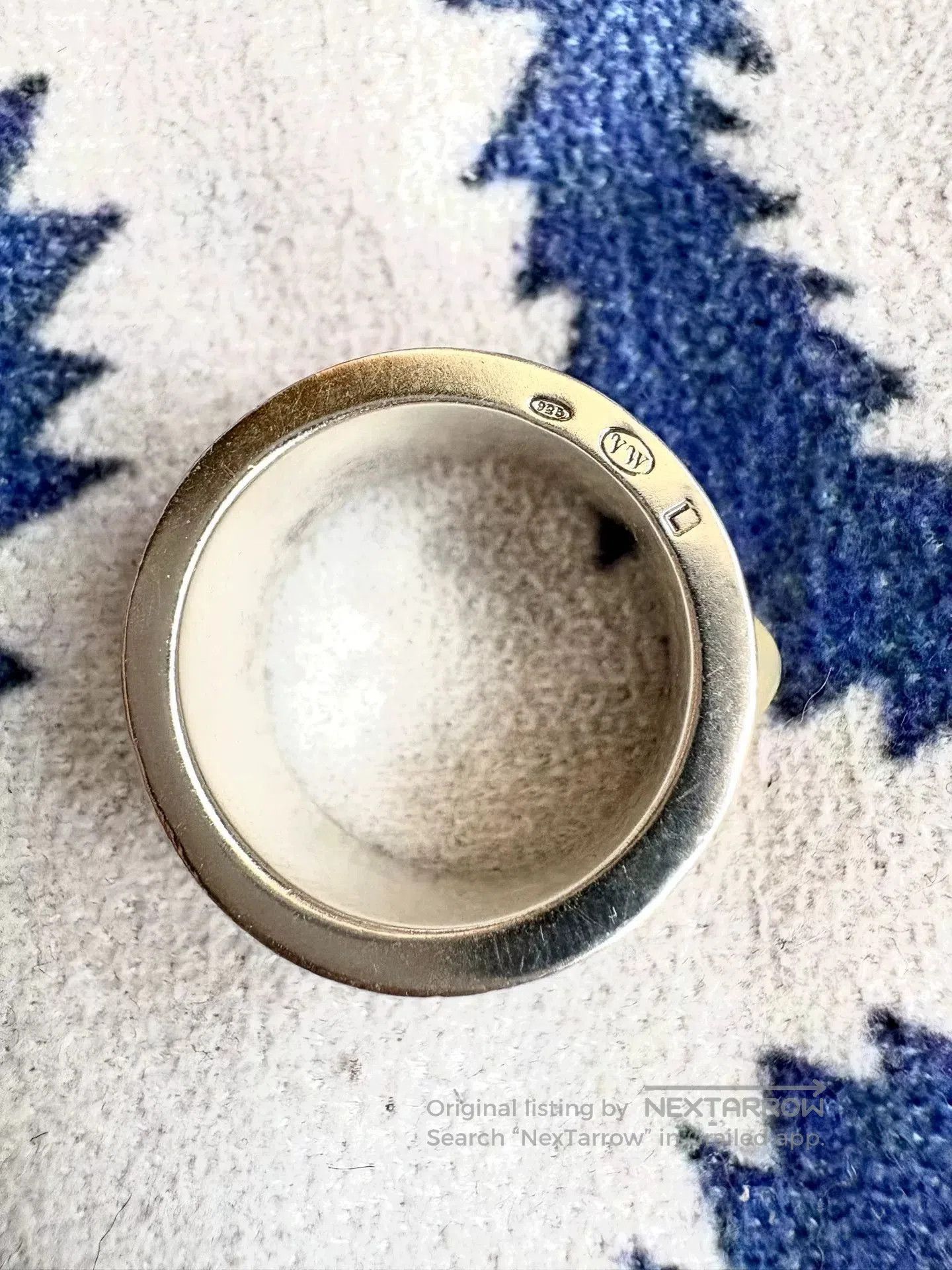 Vivienne Westwood vivienne westwood vintage king ring in beige. Size ONE SIZE - 7 Thumbnail