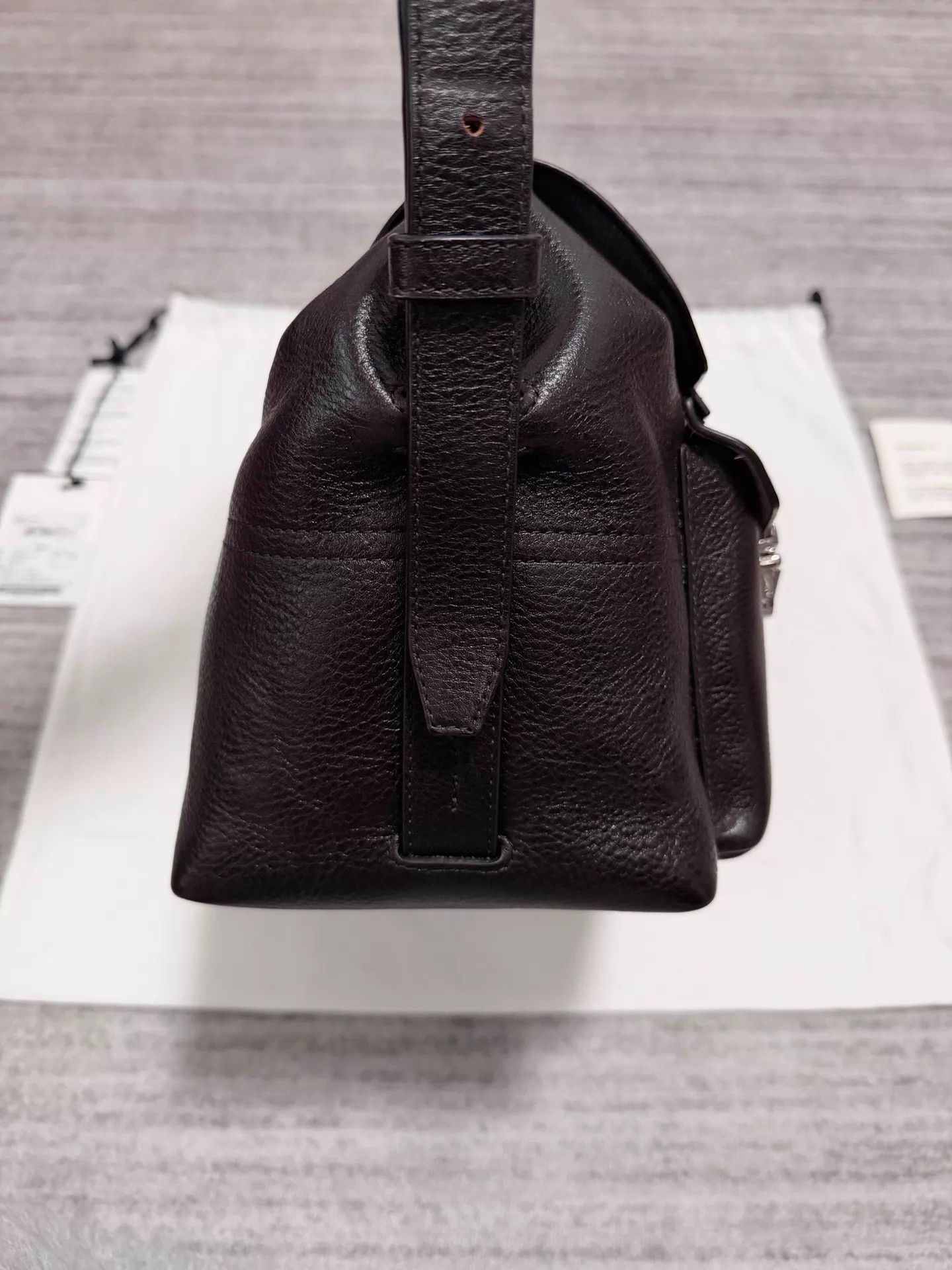 Lemaire Lemaire Gear Bag Espresso Medium New Size ONE SIZE - 6 Thumbnail