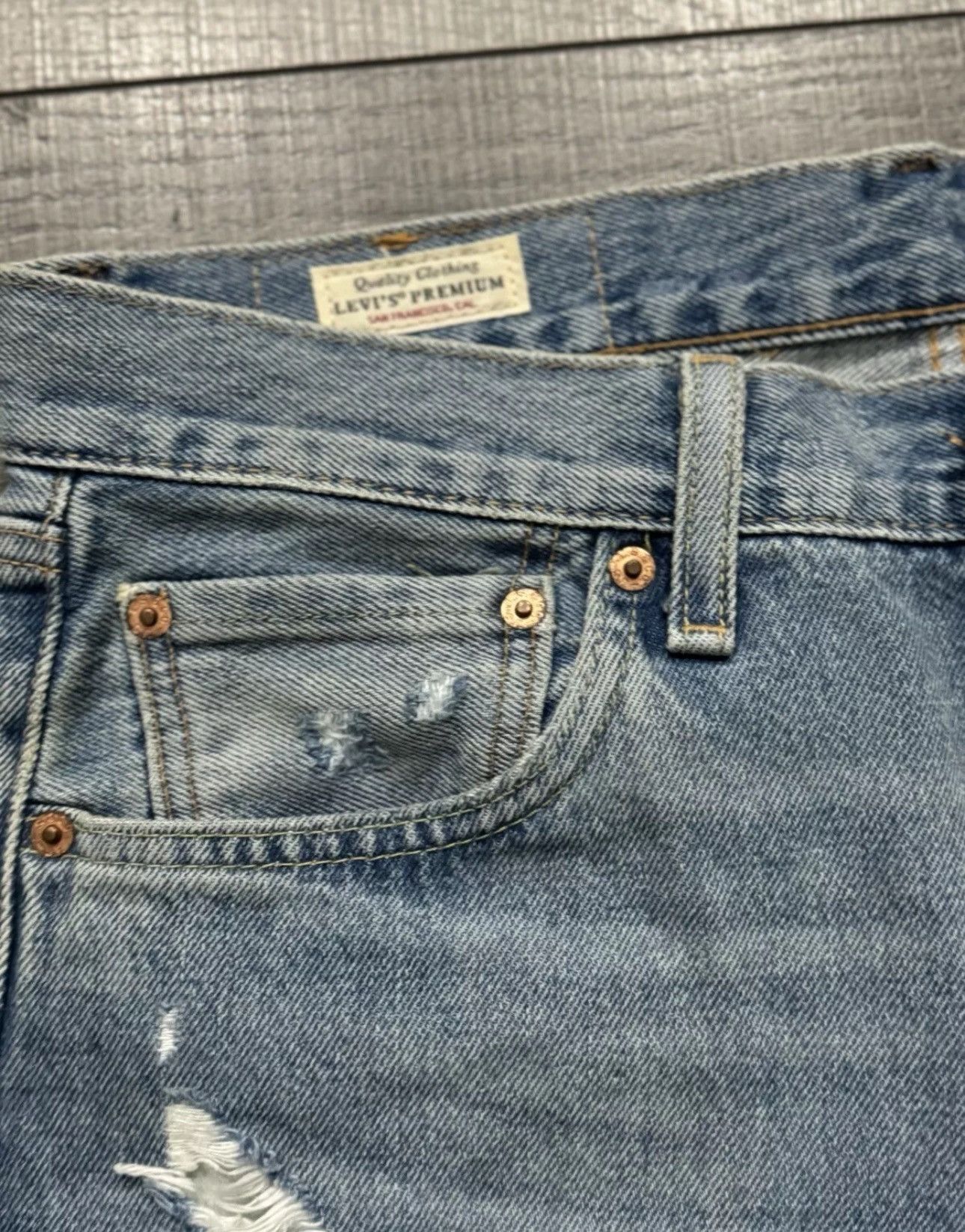 Levi's Levi’s 501 Men Jeans W31 L30 Size US 31 - 3 Thumbnail