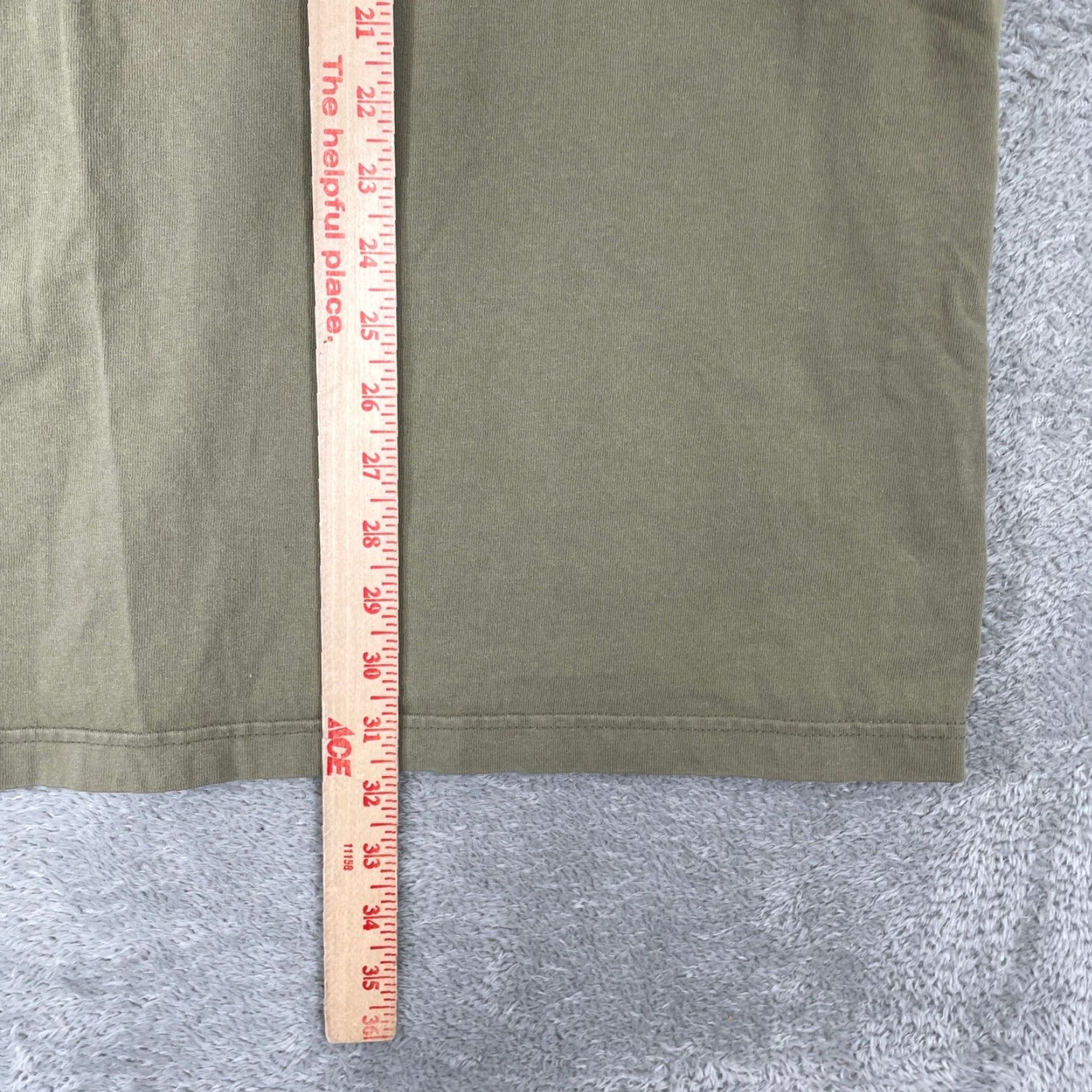 Duluth Trading Company Duluth Trading Co Longtail T Shirt Mens XL Green Short Sleeve Cotton Workwear Size US XL / EU 56 / 4 - 4 Thumbnail