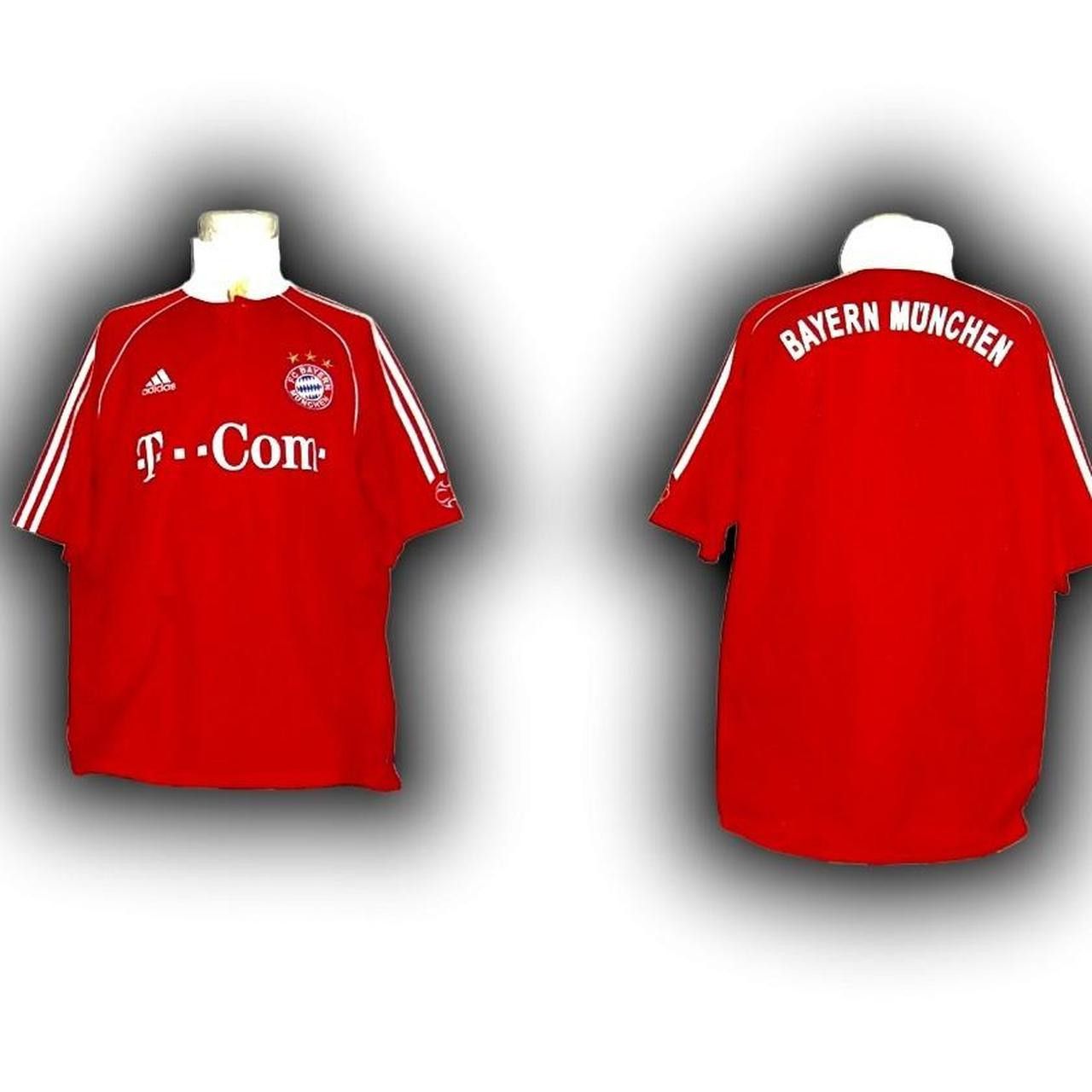 Adidas Bayern Munchen Munich Germany 2006 2007 Home Shirt Jersey Size US XL / EU 56 / 4 - 3 Thumbnail