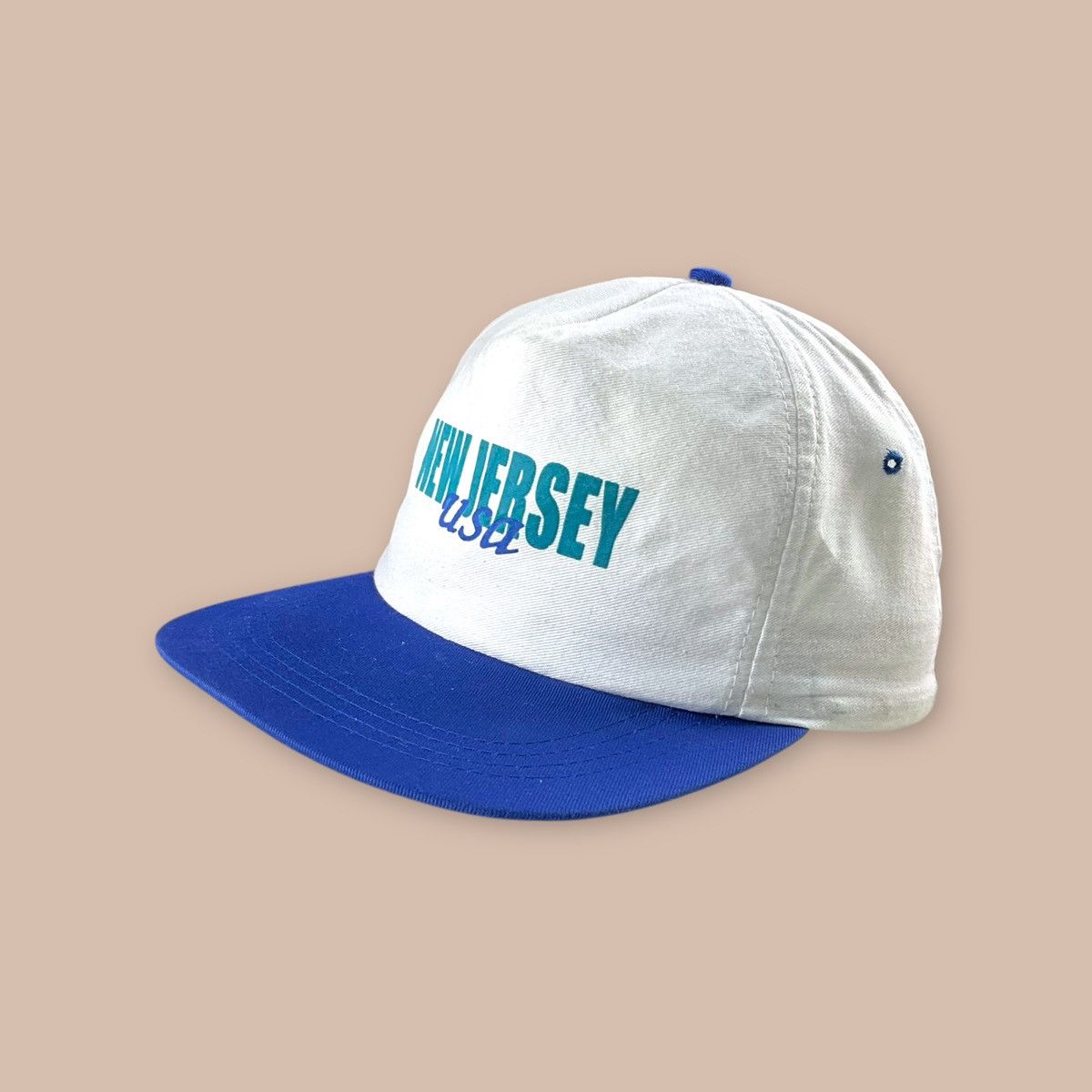 Vintage Vintage 80s-90s NEW JERSY USA Snapback Size ONE SIZE - 6 Thumbnail