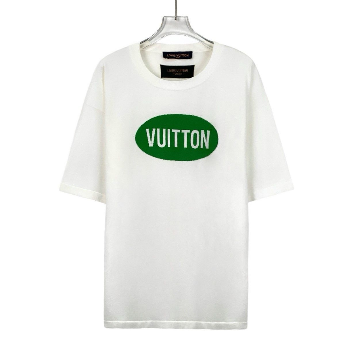 Louis Vuitton Louis Vuitton Logo Letter Short Sleeve T-Shirt K26WX Size US L / EU 52-54 / 3 - 1 Thumbnail
