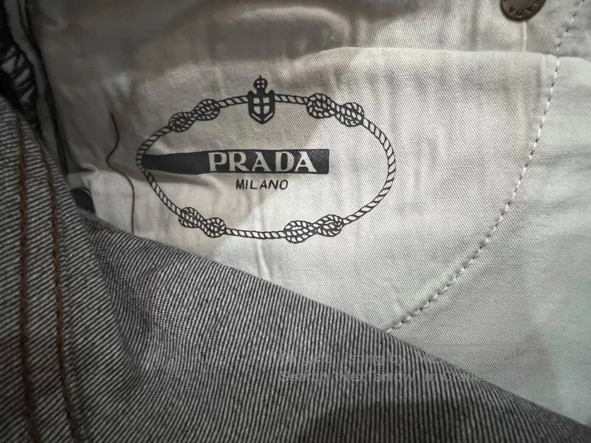 Other Prada Classic Casual Denim Pants. Size US 36 / EU 52 - 8 Thumbnail