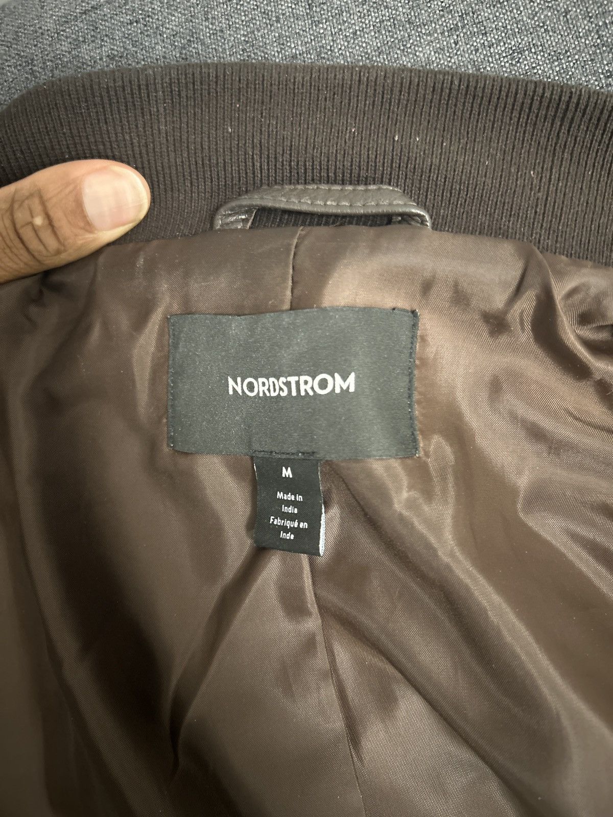 Nordstrom Nordstrom Genuine Leather Jacket Premium Quality Size US M / EU 48-50 / 2 - 4 Thumbnail
