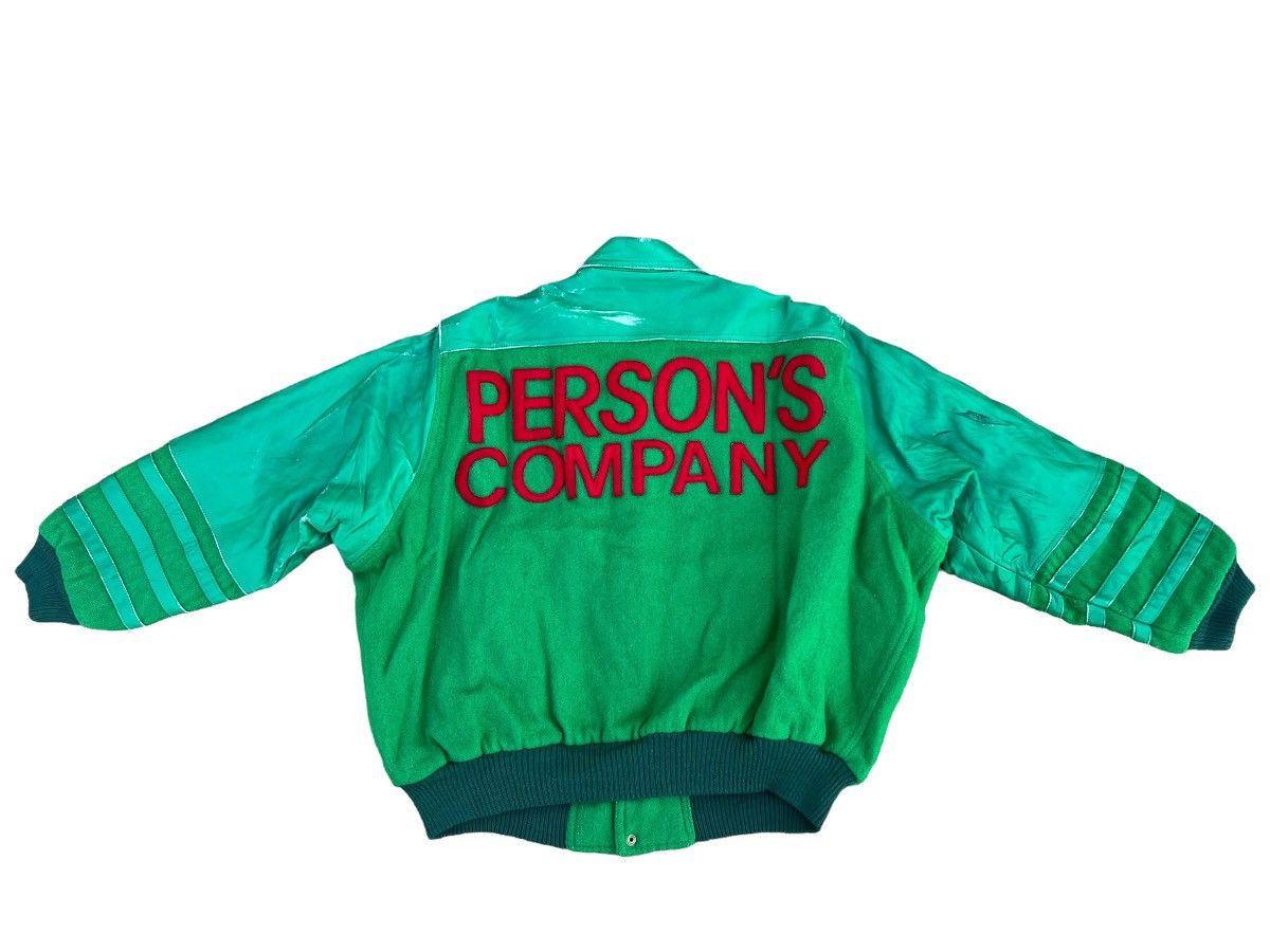 PERSON'S Vintage 90s Person’s Japan Spell Baggy Varsity Bomber Jacket Size US L / EU 52-54 / 3 - 1 Thumbnail