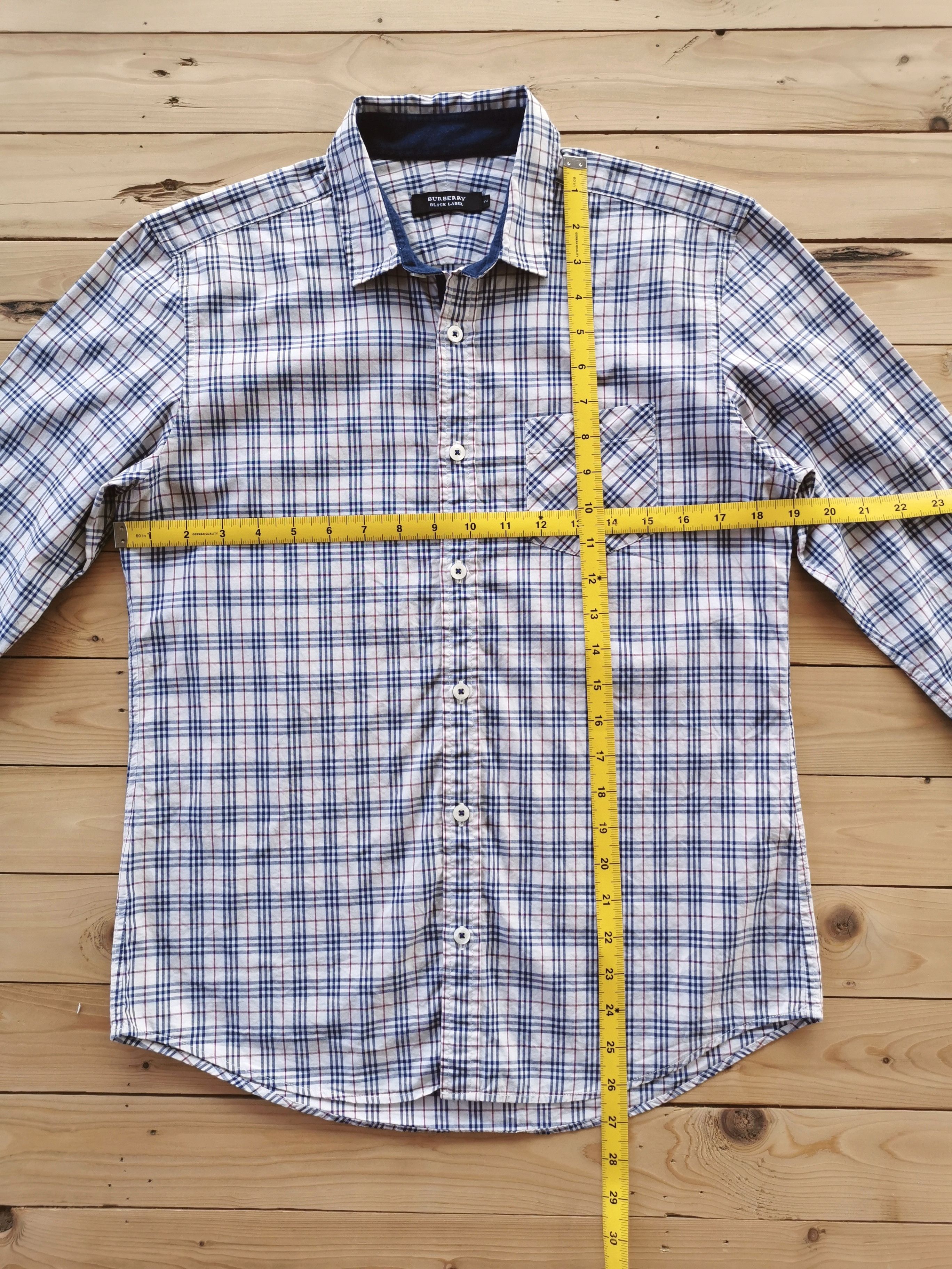 Burberry Burberry Nova Check Raglan Button Up Shirts Size US M / EU 48-50 / 2 - 11 Thumbnail