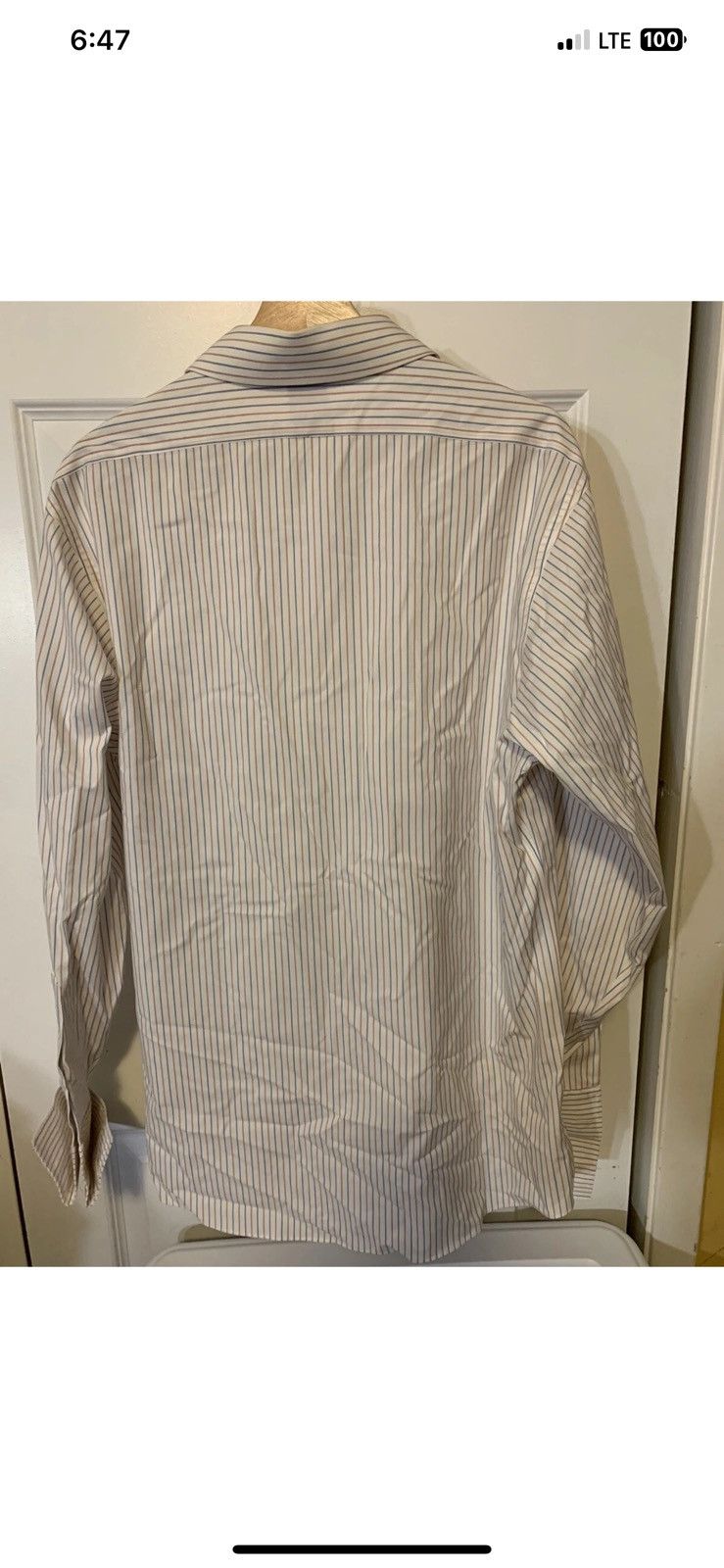 Brooks Brothers Brooks Brothers mens sz 16.5 35 button shirt french cuffs Size US L / EU 52-54 / 3 - 10 Thumbnail