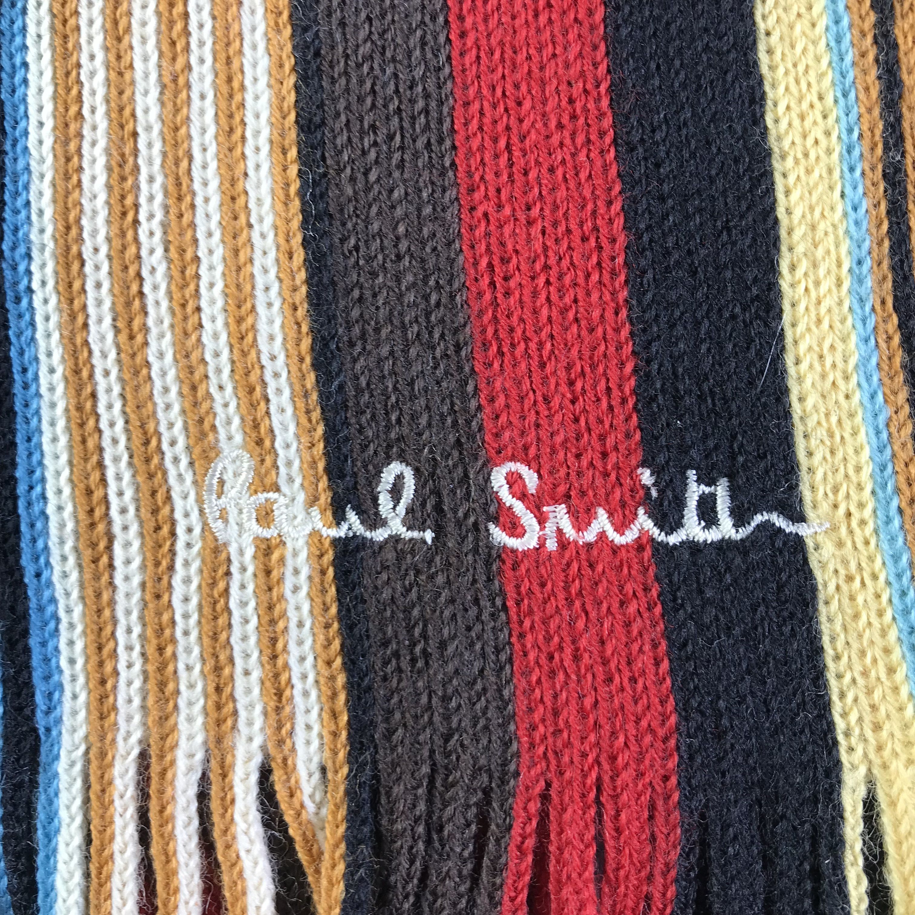 Paul Smith Paul Smith Multicolor Scarf / Muffler / Neckwear SS1532 Size ONE SIZE - 2 Thumbnail