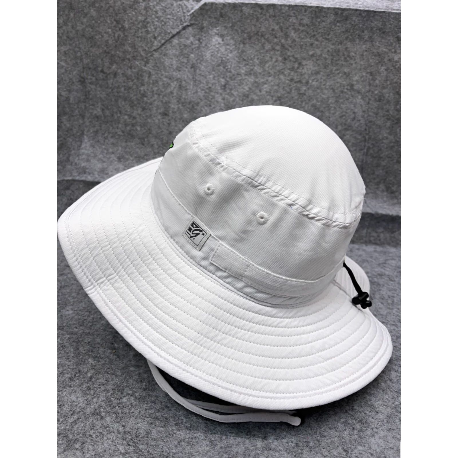 Vintage The Game Sun Bucket Hat Adult One Size White Poly Streetwear Size ONE SIZE - 5 Thumbnail