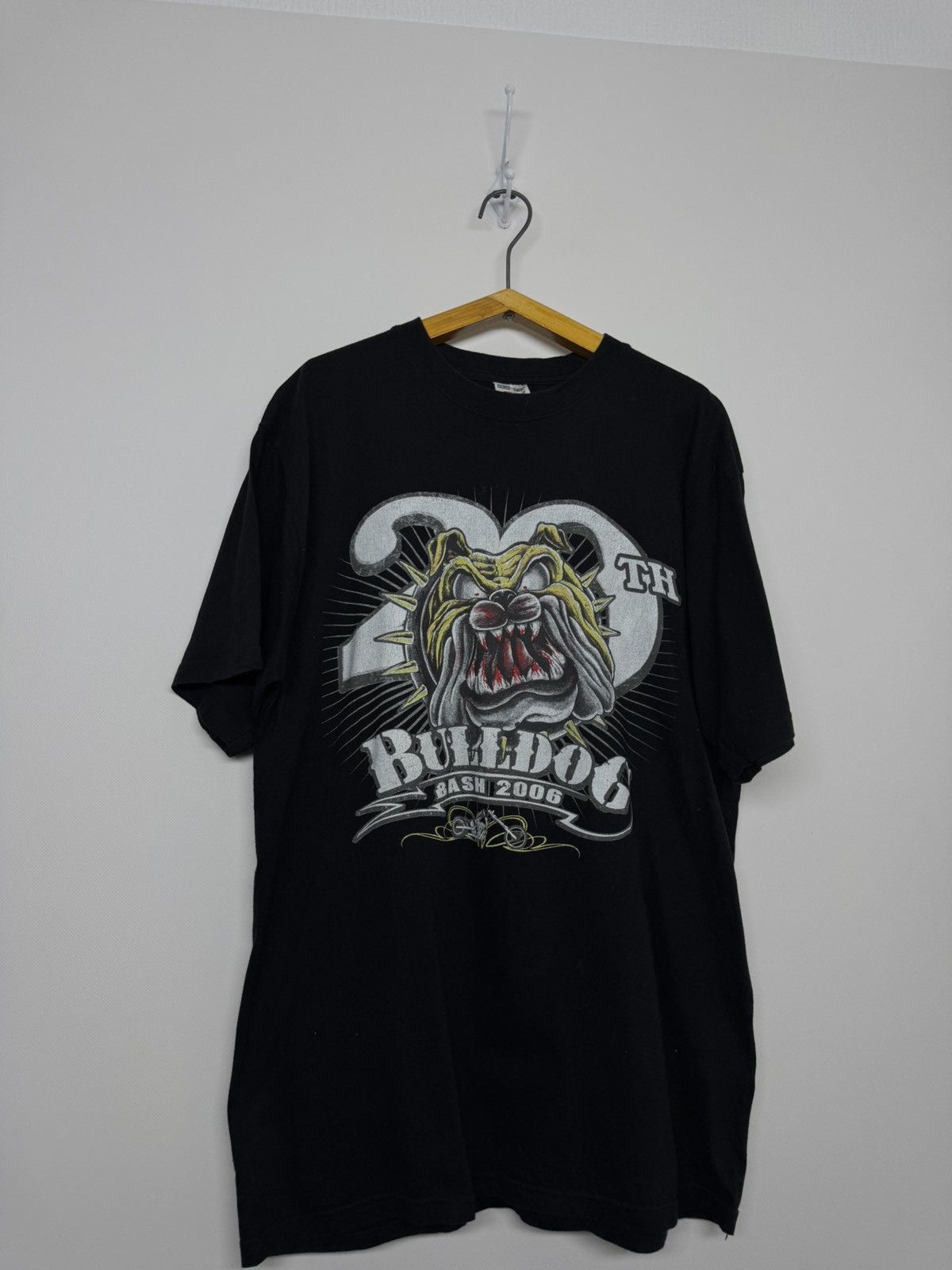 Jerzees Vintage Y2k T-Shirt Bulldog 2006 Size US M / EU 48-50 / 2 - 5 Thumbnail